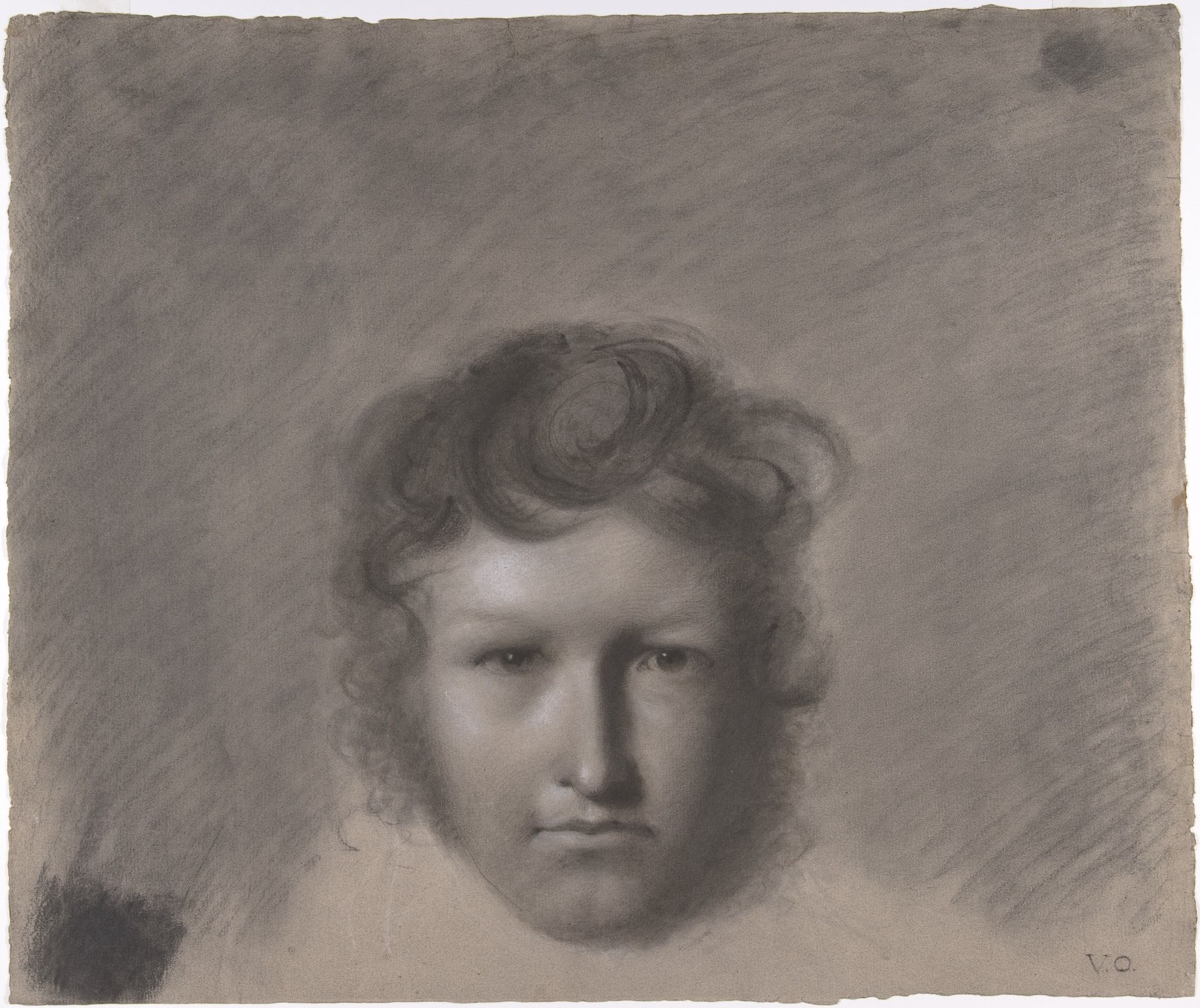 Self-Portrait by Andre-Jacques-Victor Orsel