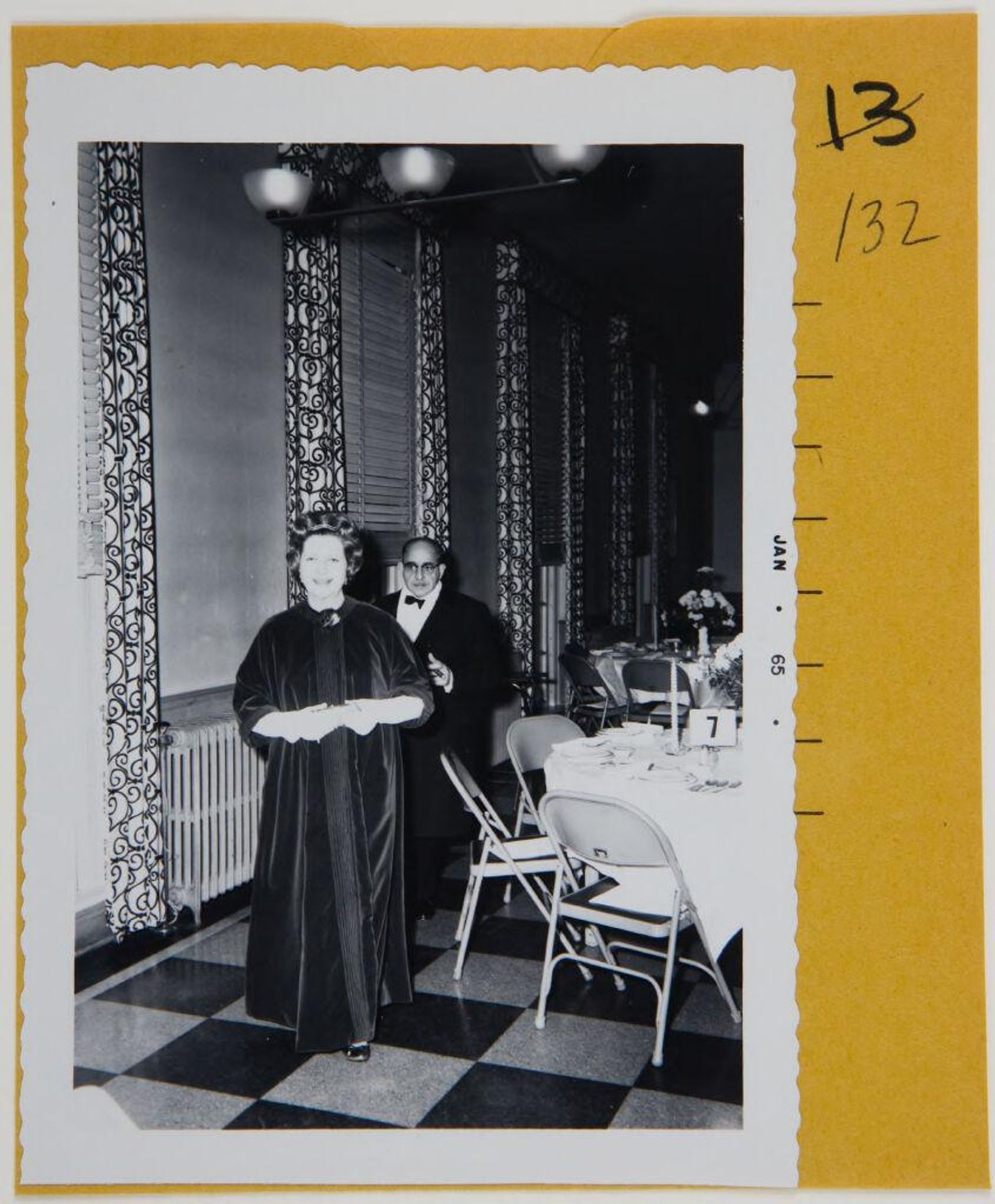 Untitled (man and woman at party) by Robert Burian
