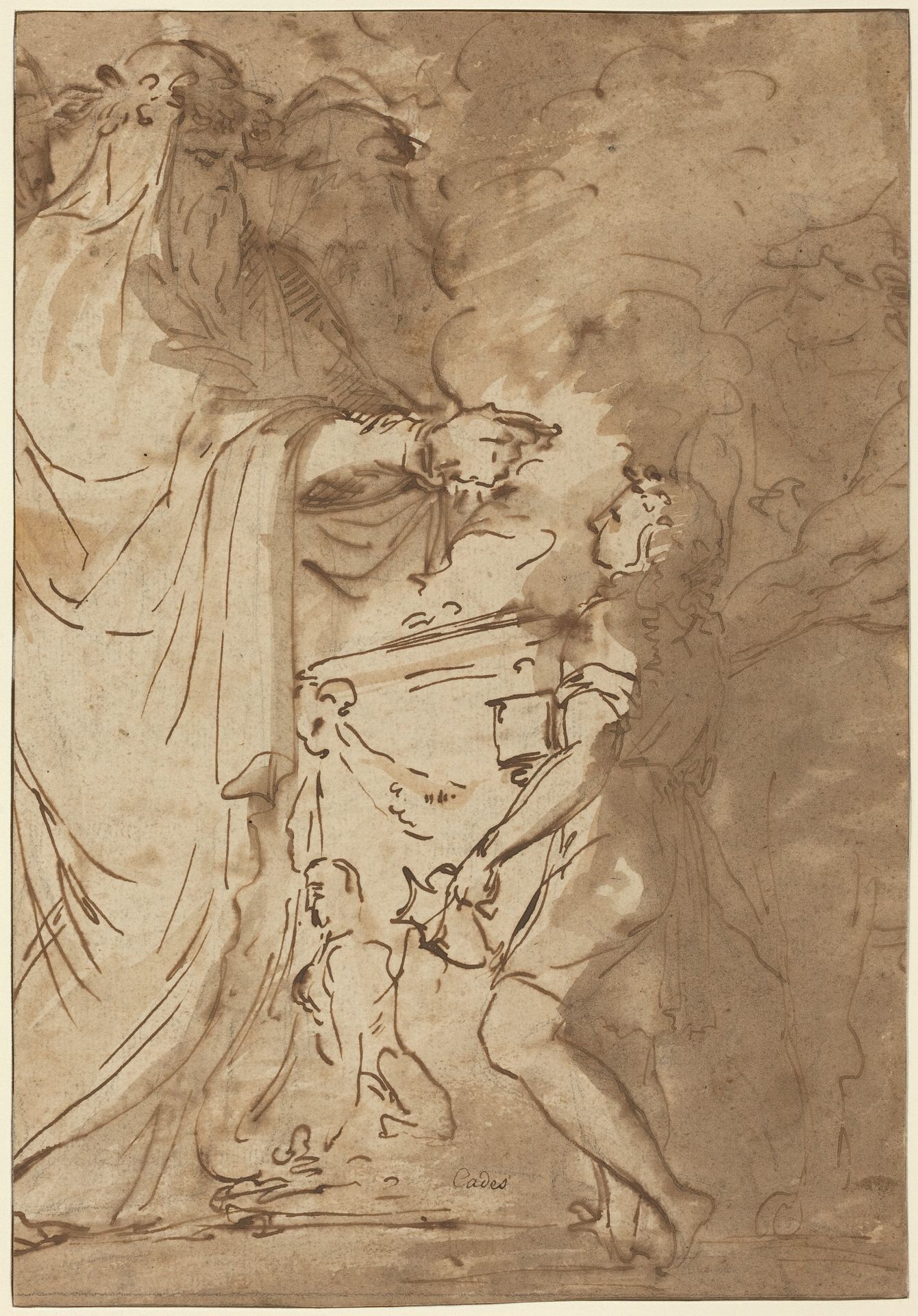 Sacrifice [recto] by Giuseppe Cades
