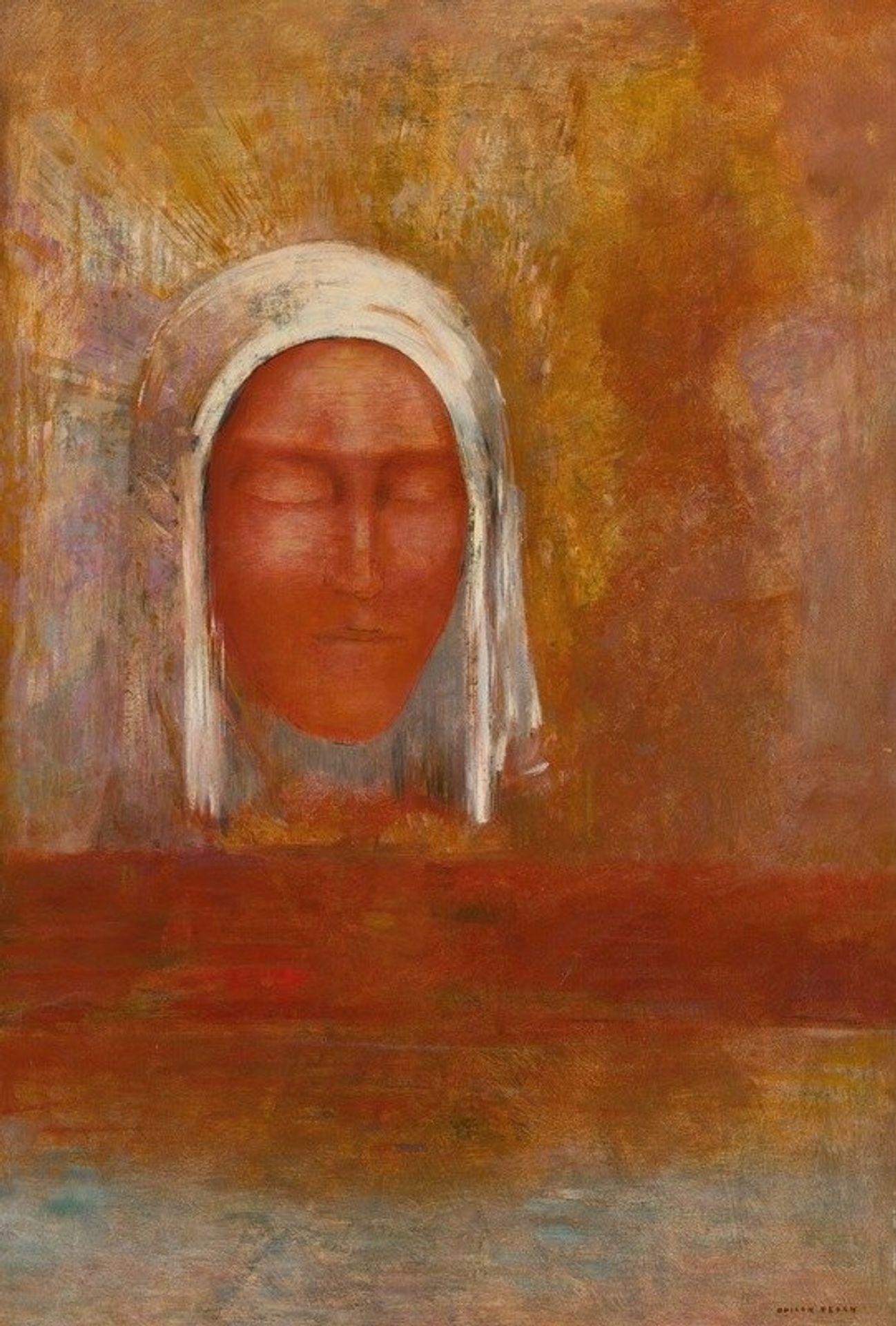 La Vierge D’aurore by Odilon Redon