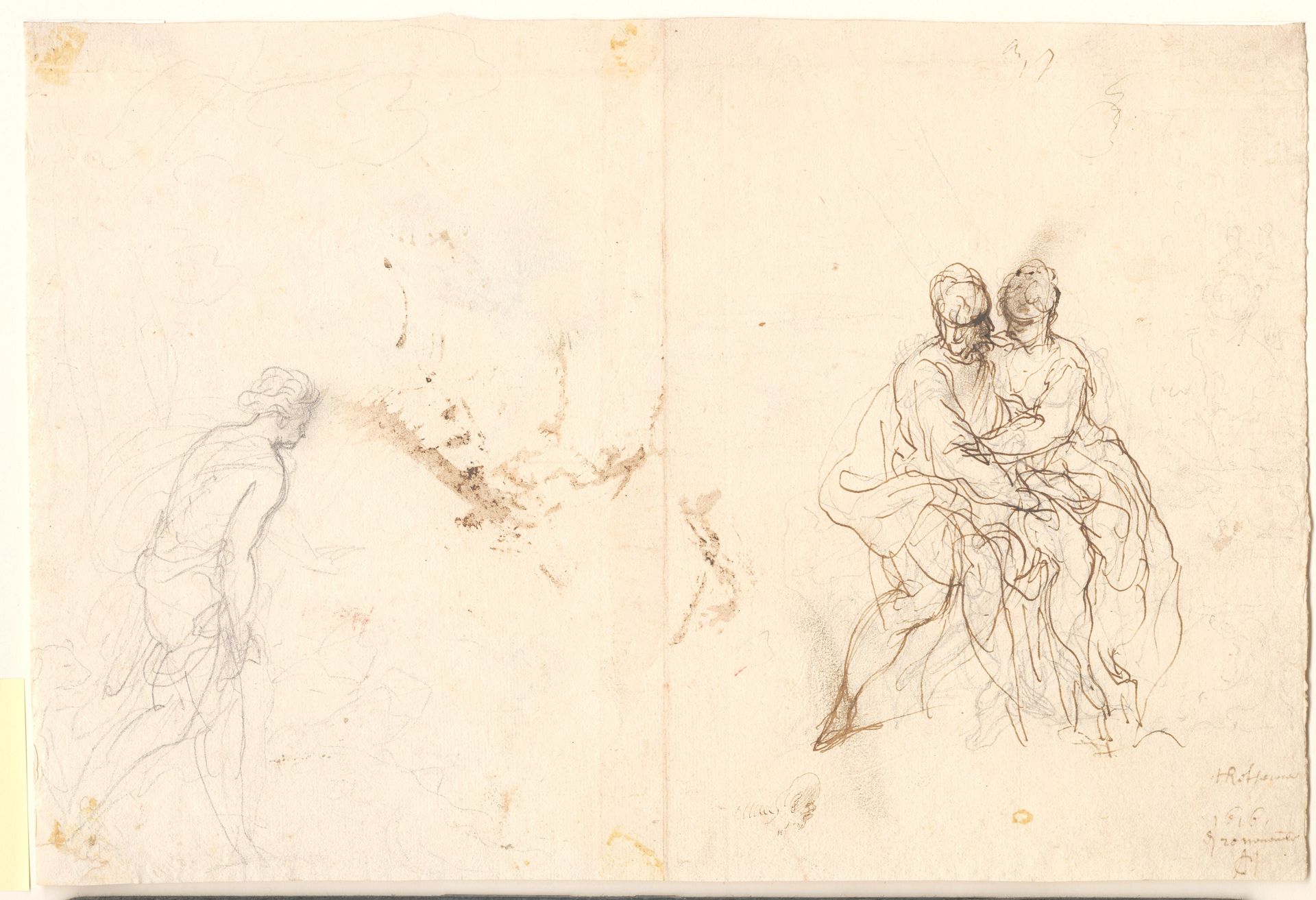 Study of Various Figures by Hans Rottenhammer