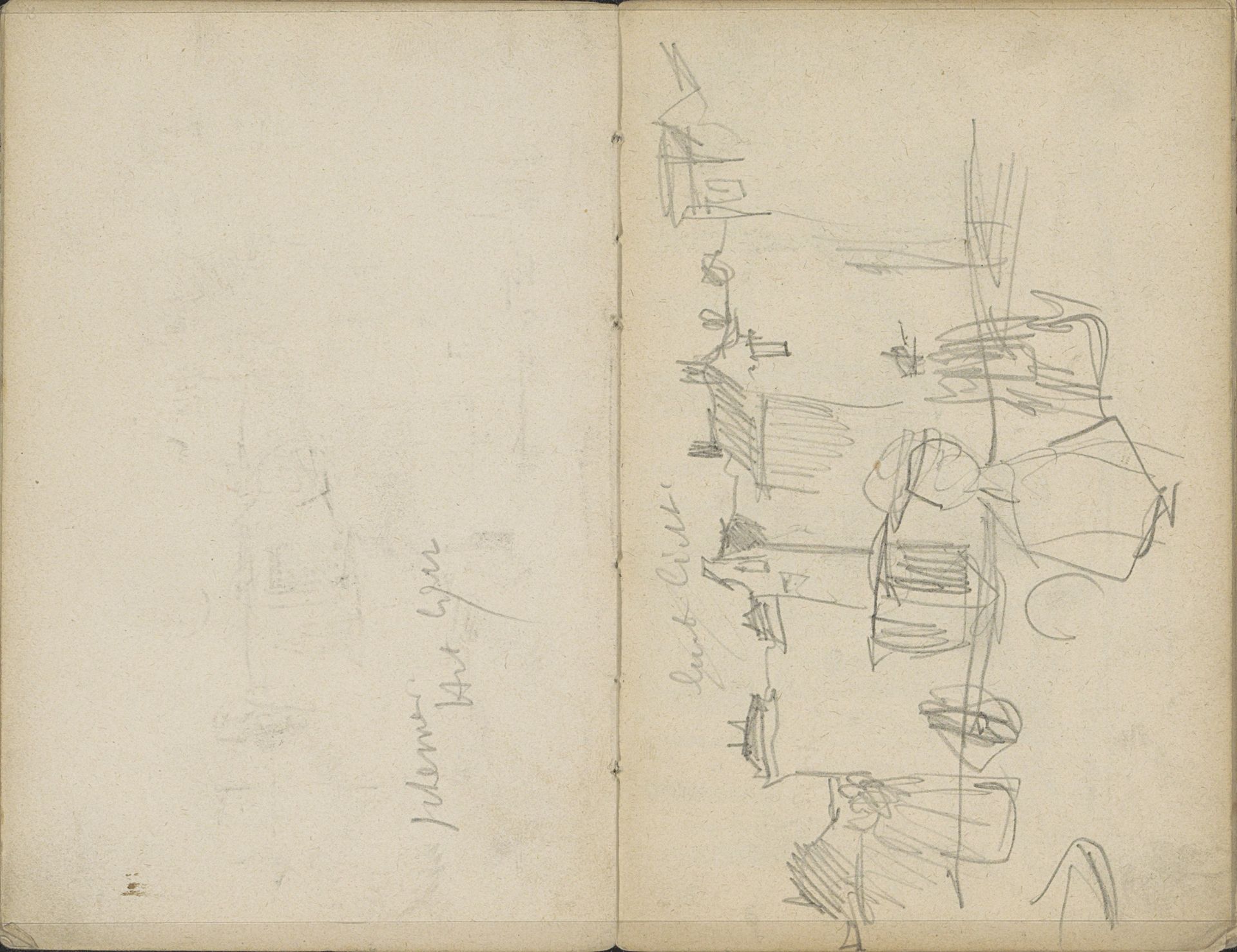 Gezicht in Amsterdam by George Hendrik Breitner
