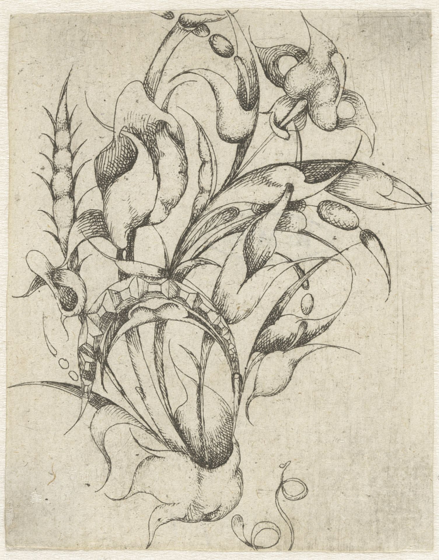 Klein edelsmidboeket met edelstenen by Anonymous