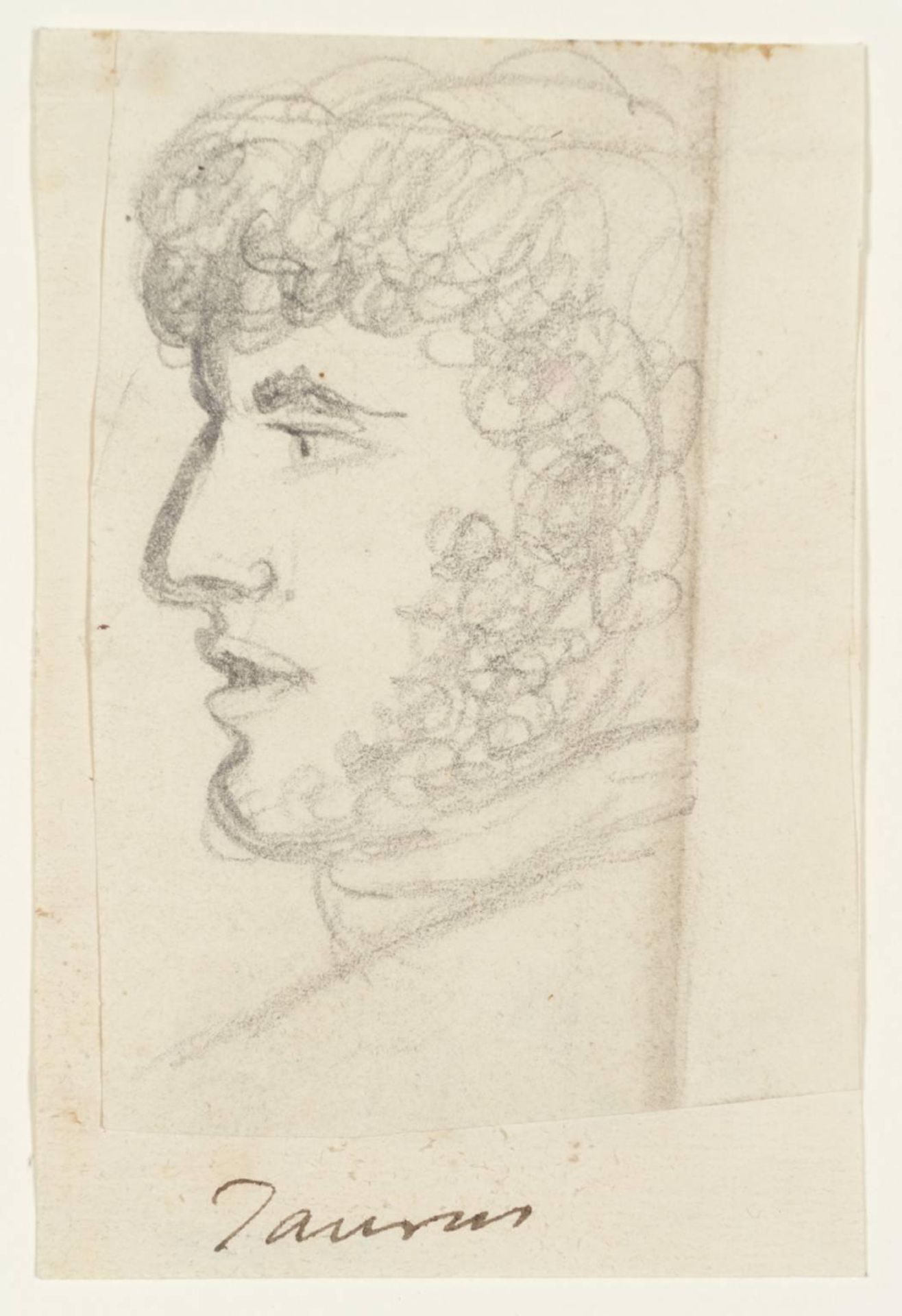 Sketch for ‘Treatise on Zodiacal Physiognomy’ by John Varley