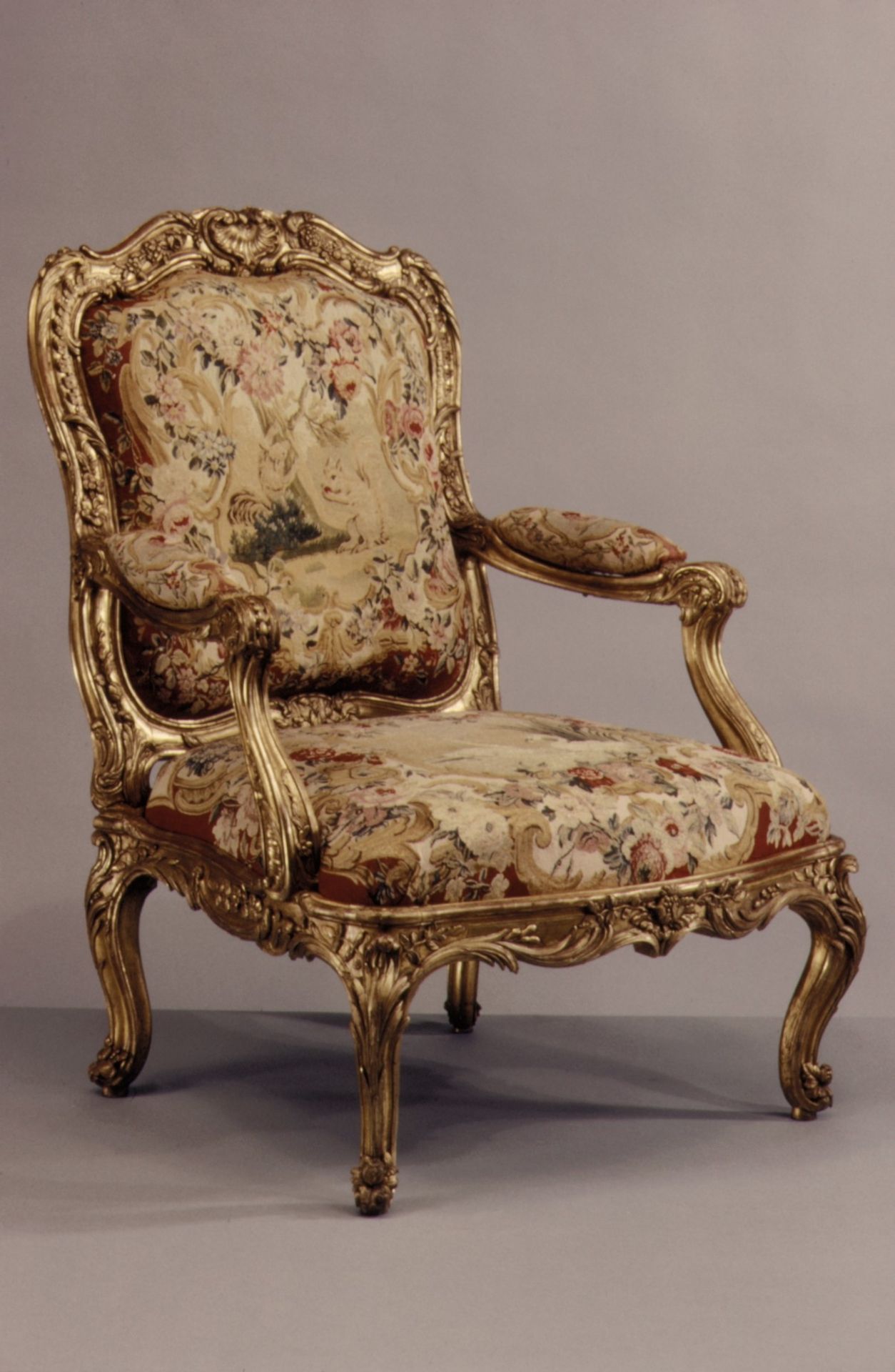 Armchair seat by Beauvais