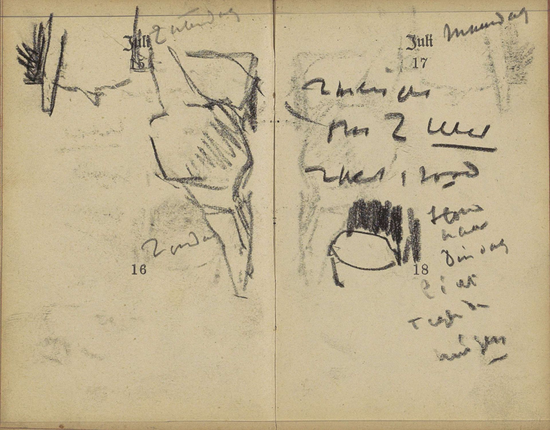 Vrouw met hoed by George Hendrik Breitner