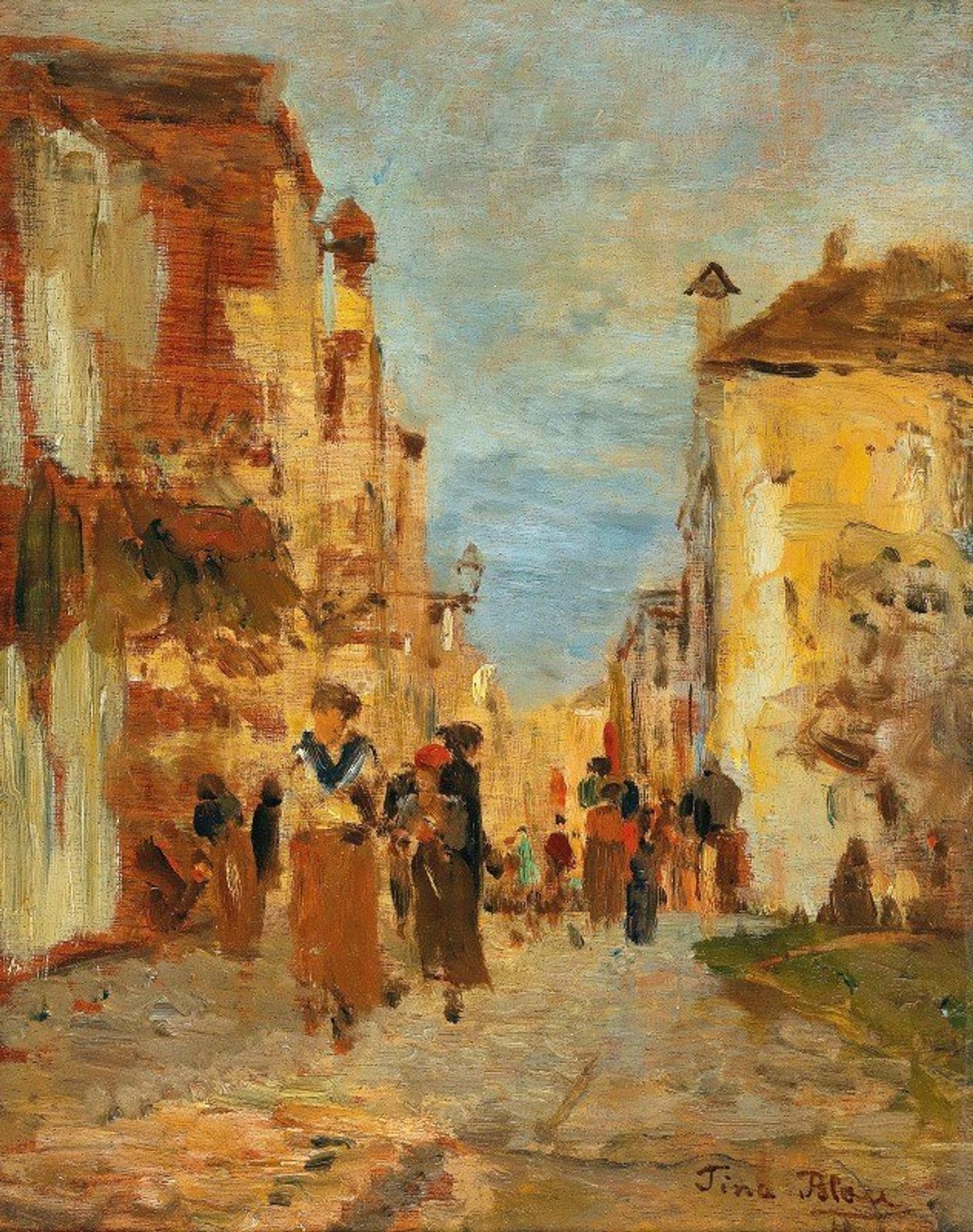 An alley in Venice by Tina Blau