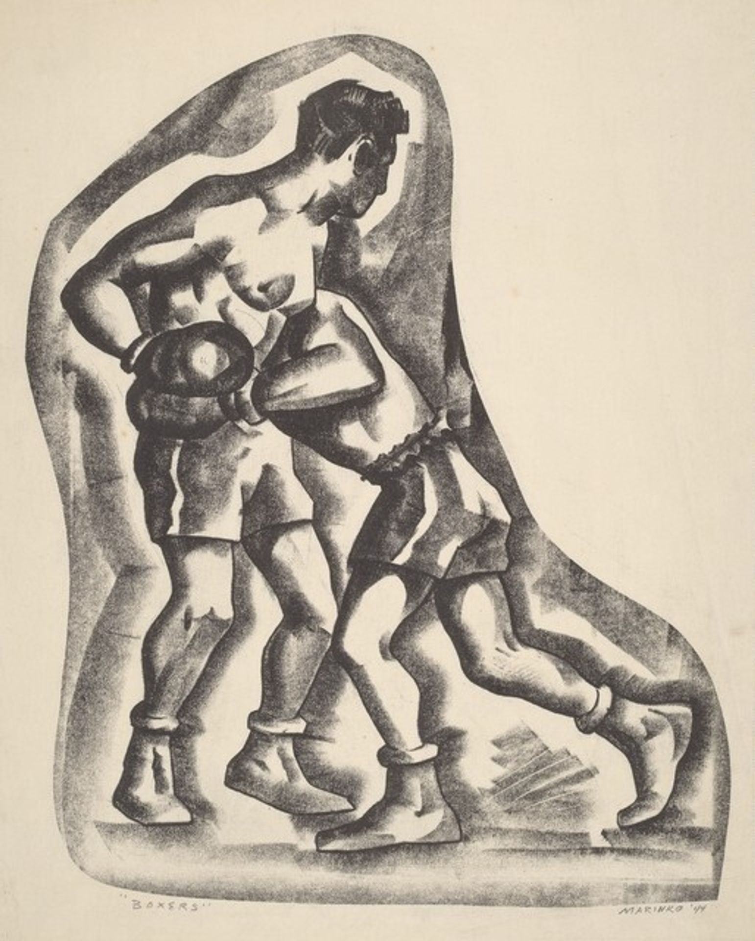 Boxers by George J. Marinko