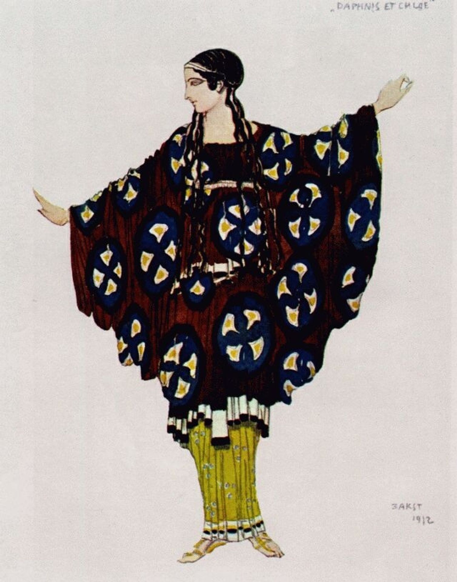 Daphnis and Chloe costume by Léon Bakst