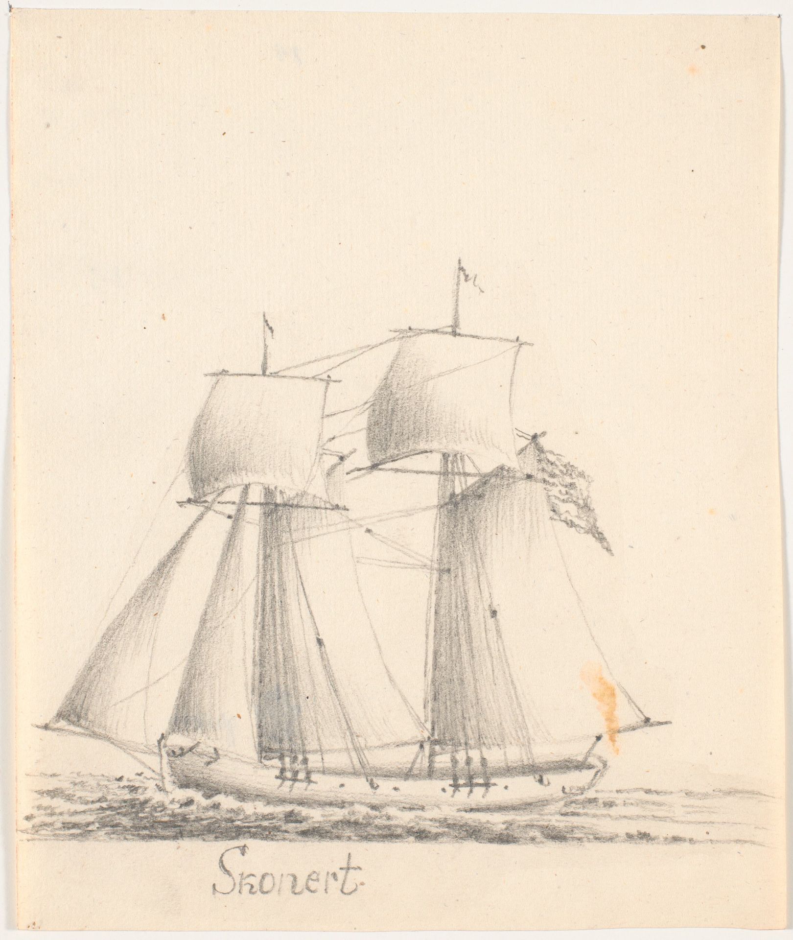 Skonnert by C.A. Lorentzen