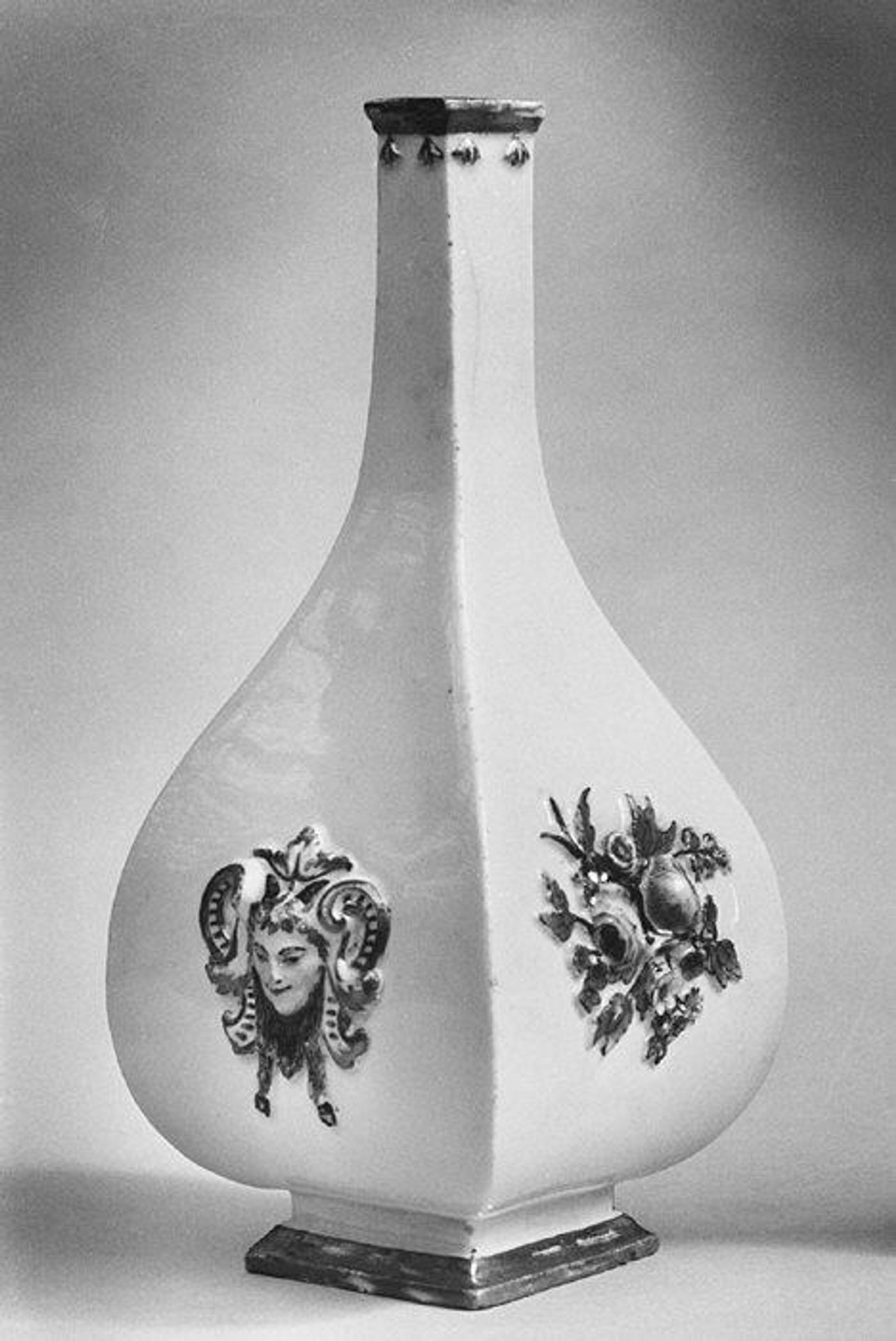 Vase (one of a pair) by Meissen Manufactory