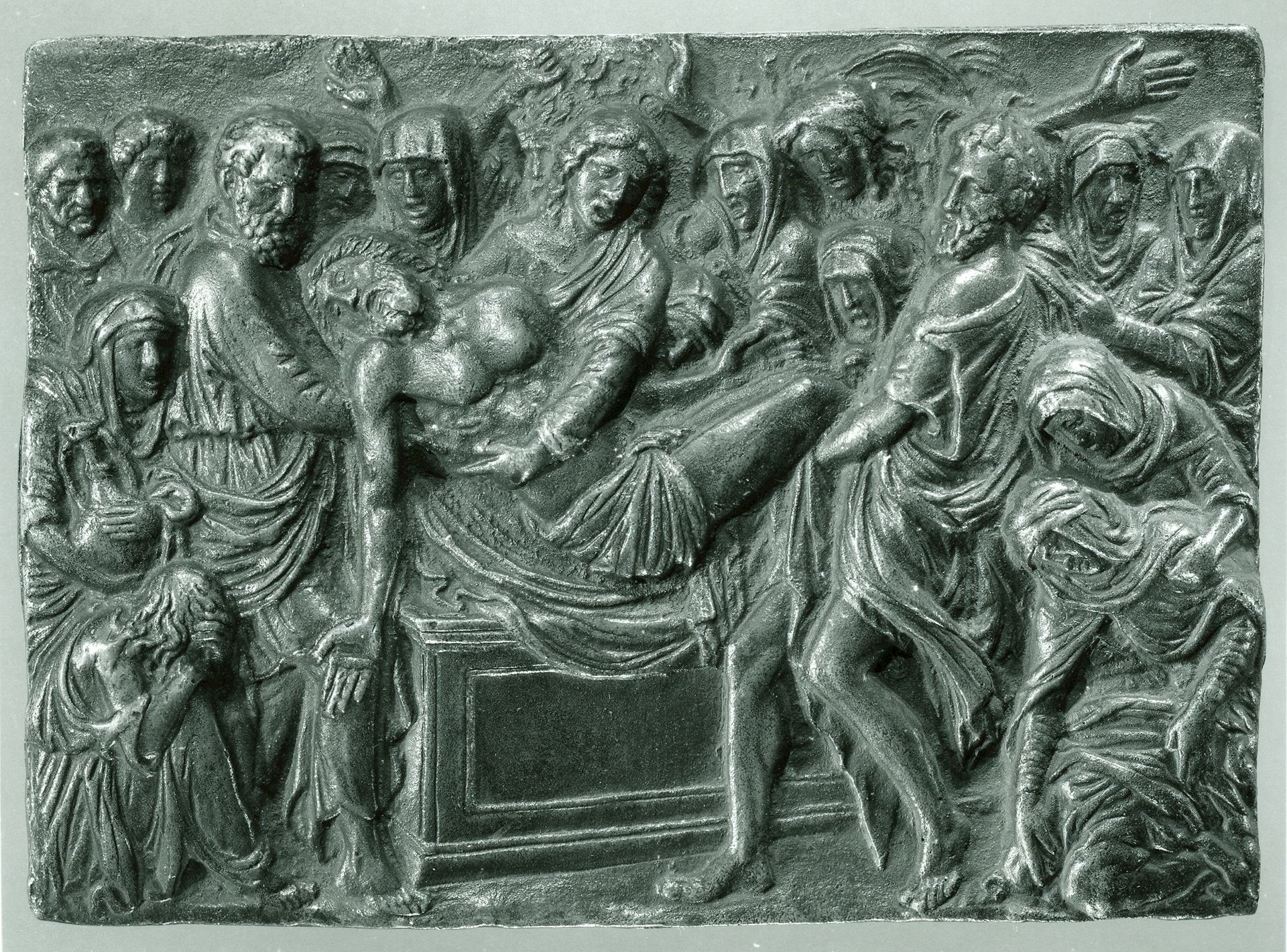 Entombment by Andrea Briosco, called Riccio