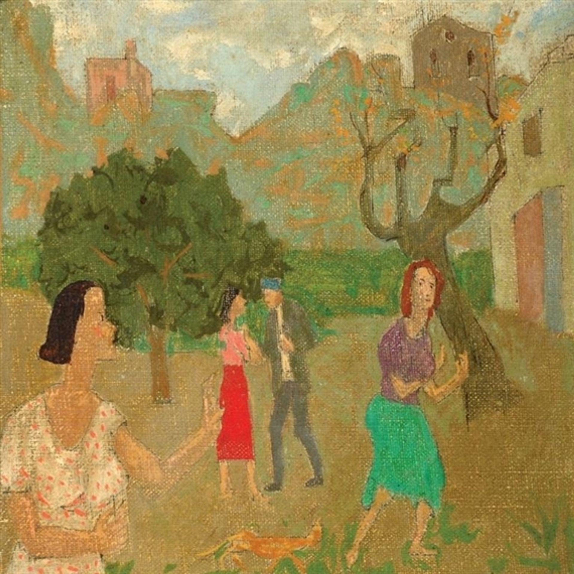 Figures in the Village by Grégoire Michonze