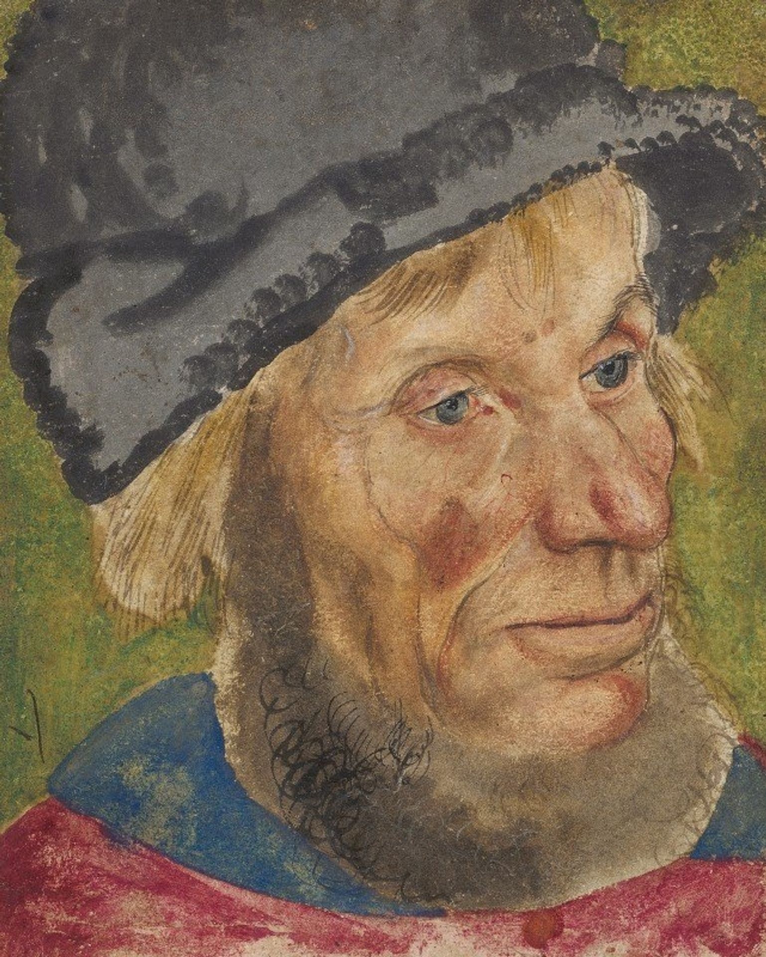 Head of a Peasant by Lucas Cranach the Elder