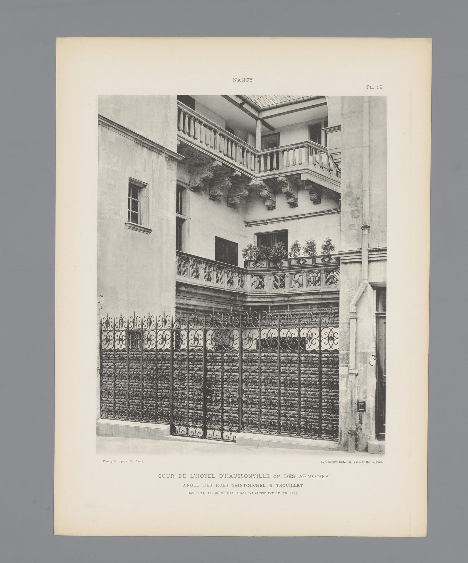 Hotel D'Haussonville te Nancy by Anonymous