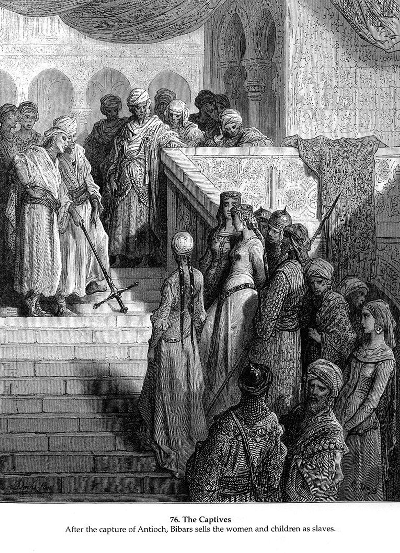 The Captives by Gustave Dore
