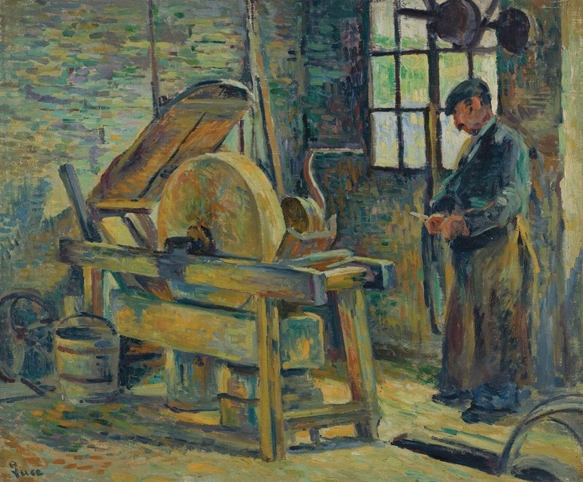 Le Rémouleur by Maximilien Luce