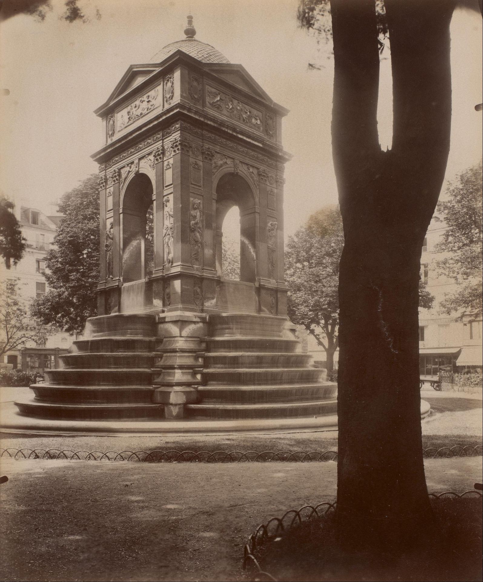 Fontaine Des Innocents by Eugène Atget