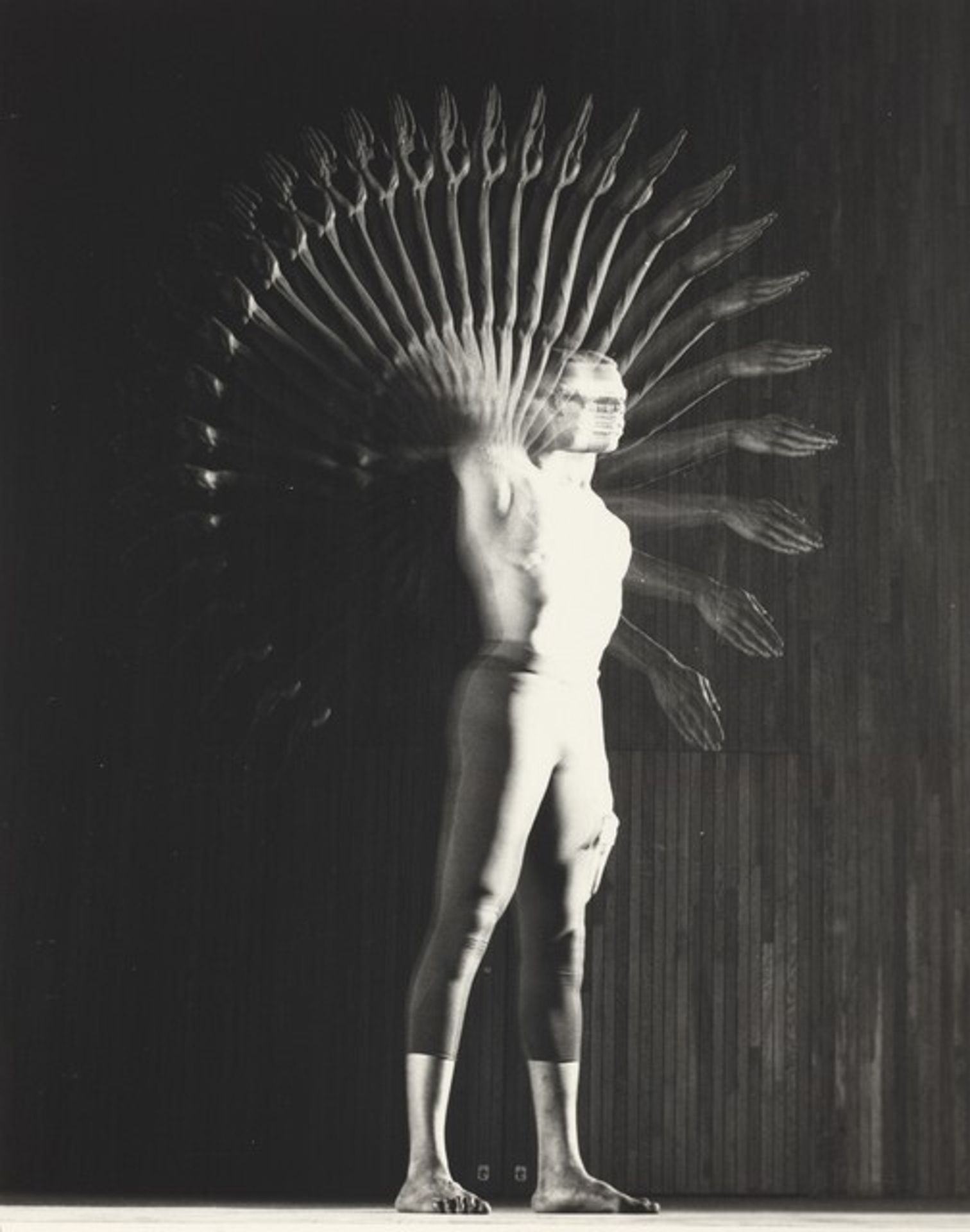 Gus Solomons Dancing by Harold Edgerton