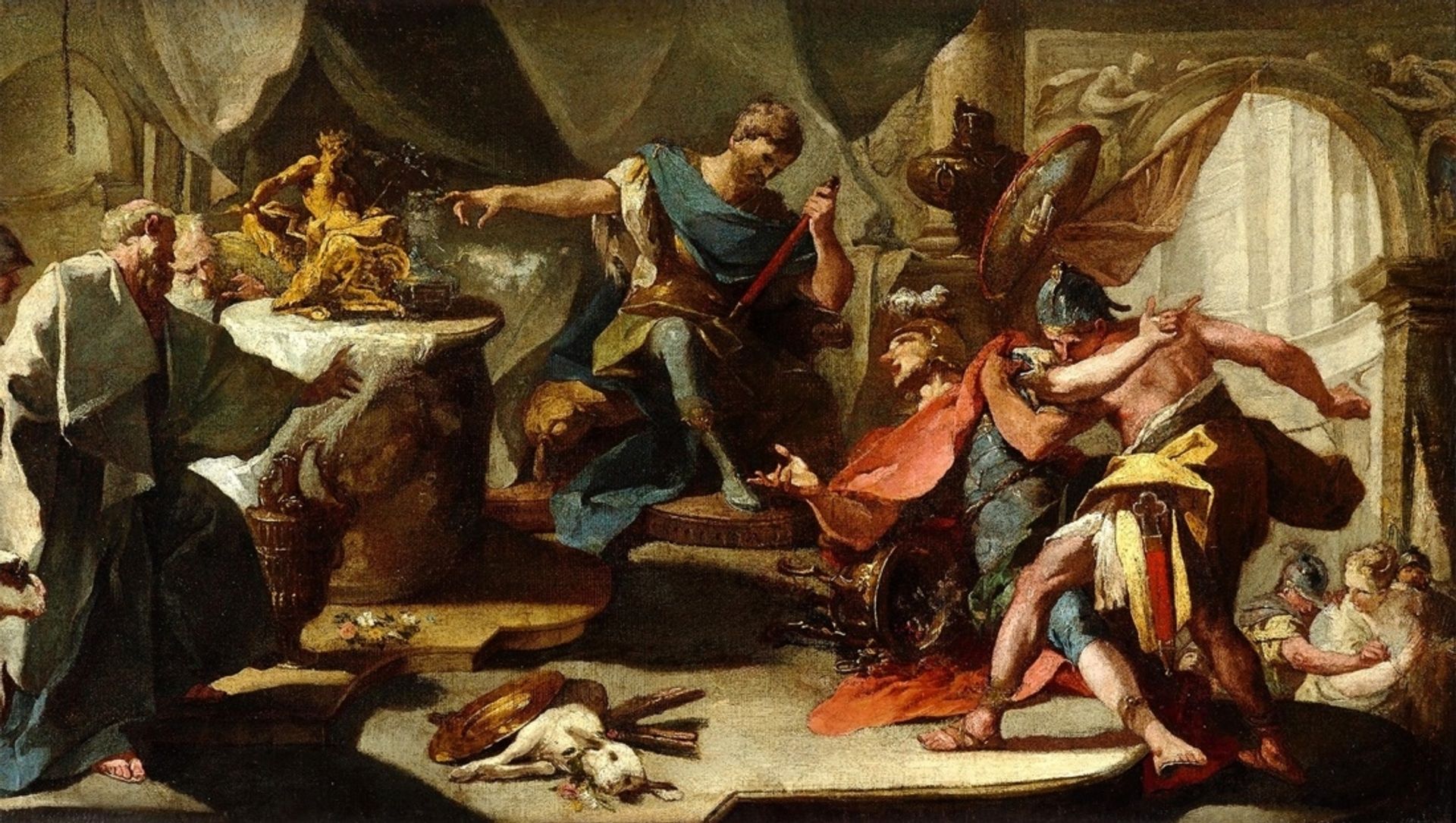 Saint Eustace by Giambattista Pittoni