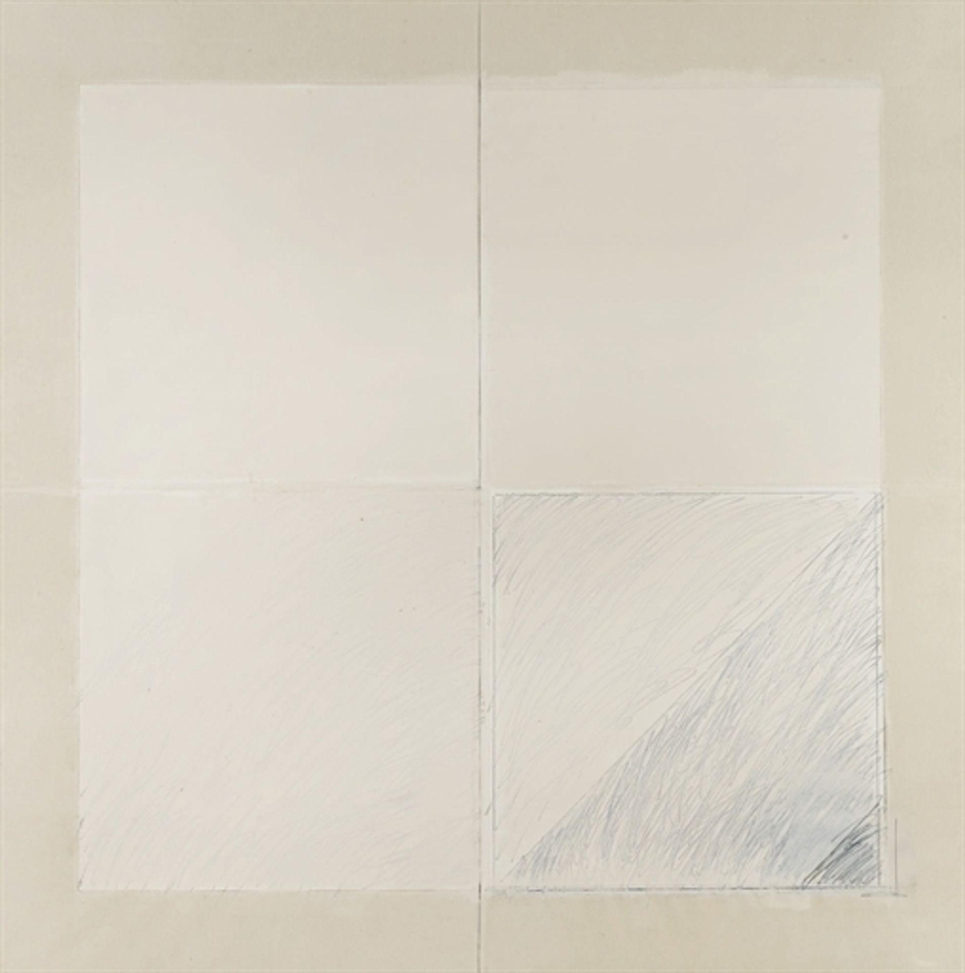 Depli graphite (V) by Jean Degottex