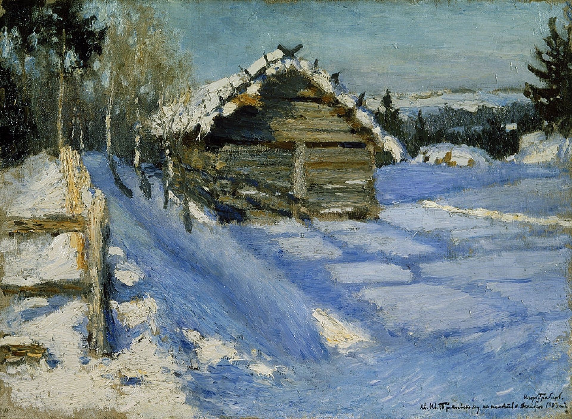 Winter by Igor Grabar