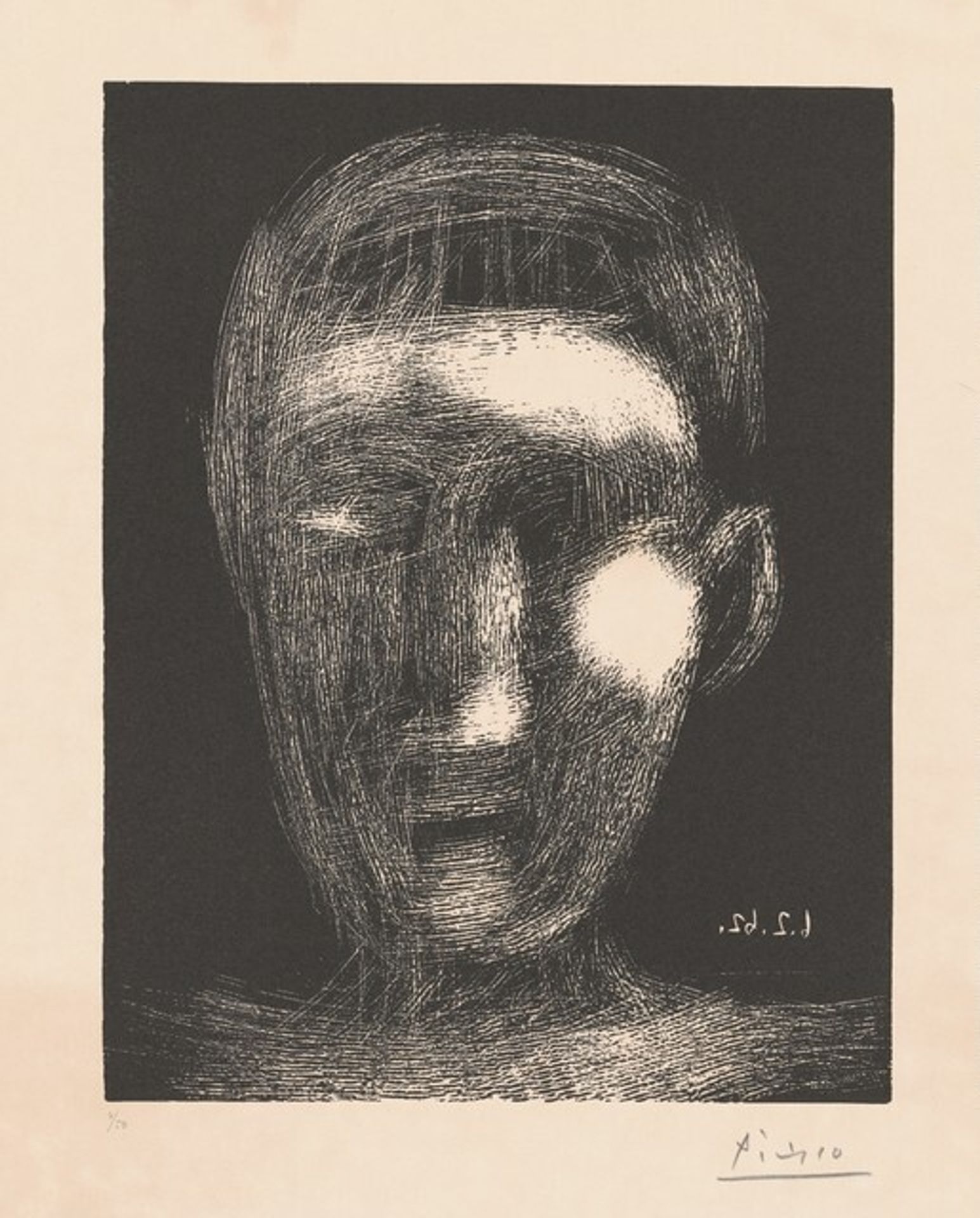 Tête de garçon II (Head of a Boy II) by Pablo Picasso
