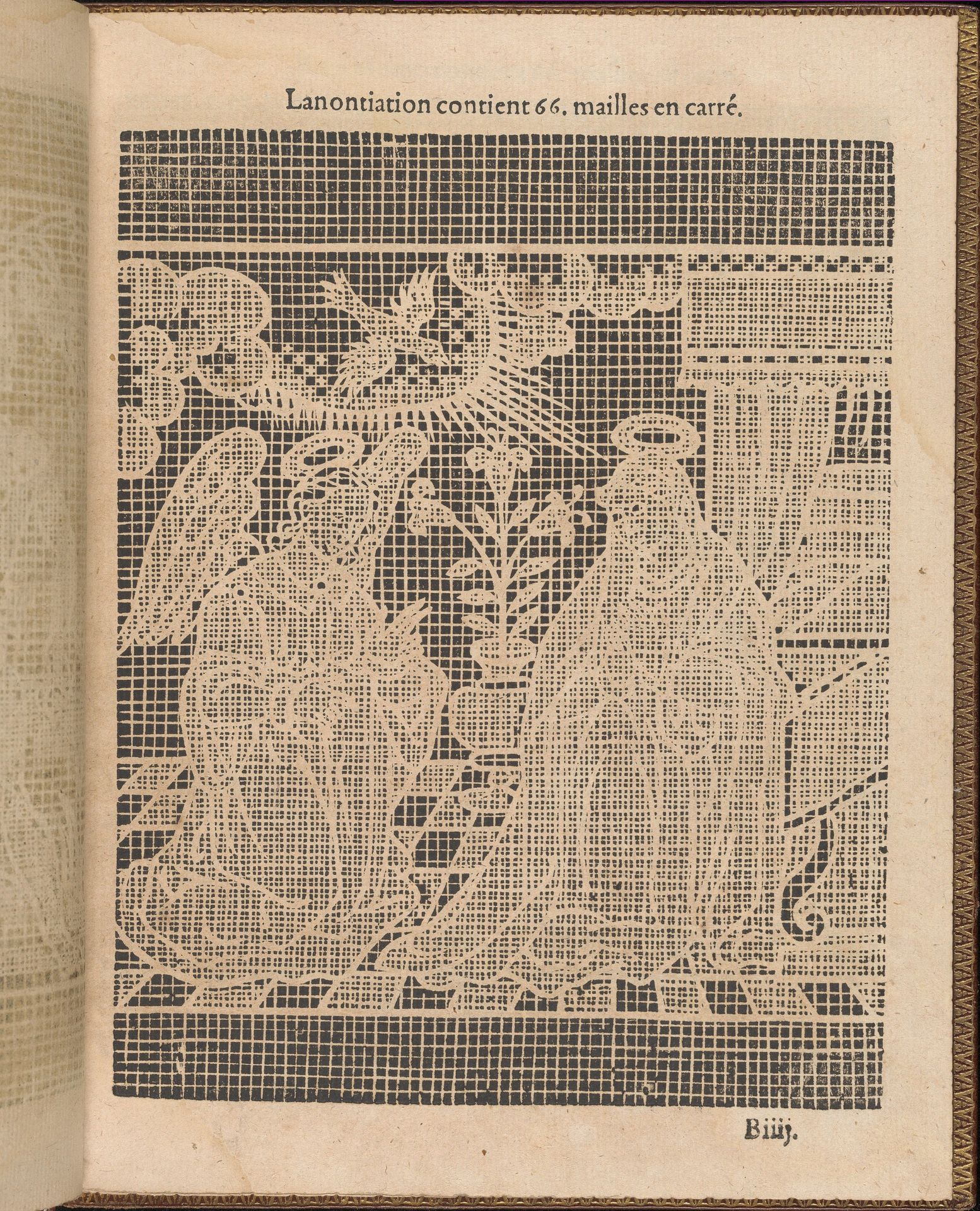 La Pratique de l'Aiguille, page 8 (recto) by Matthias Mignerak