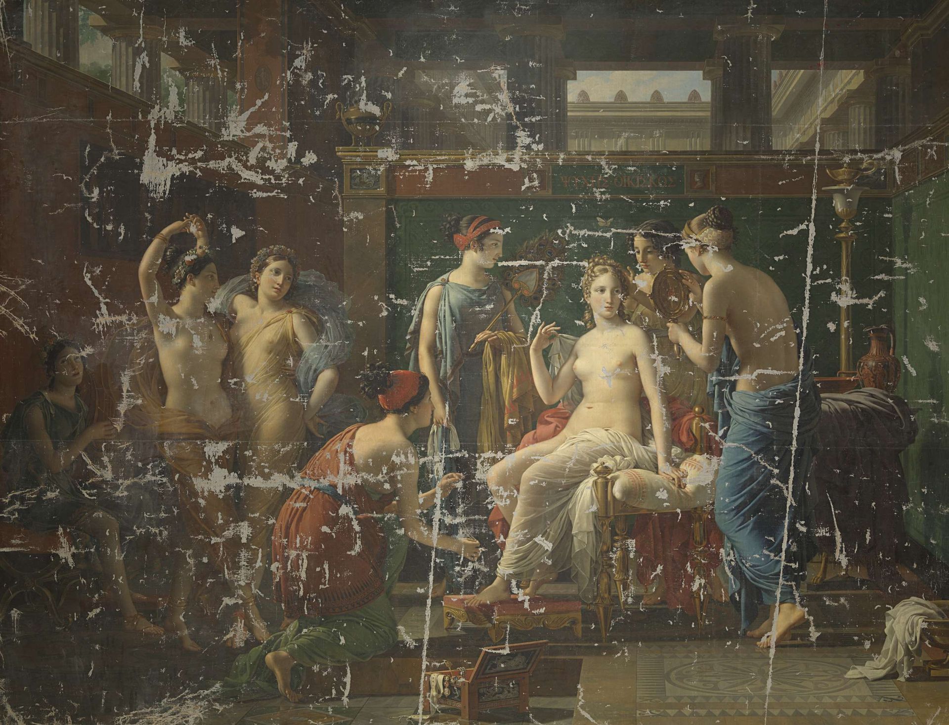 The Toilet of Psyche by Joseph Paelinck