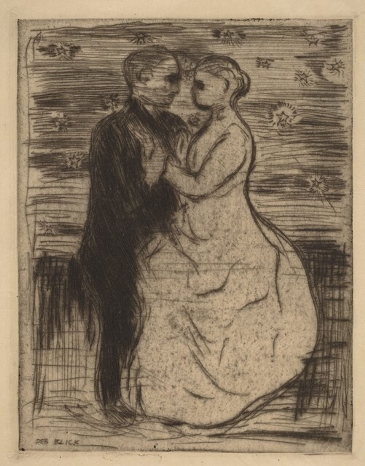 Der Blick (The Gaze) by Karl Hofer