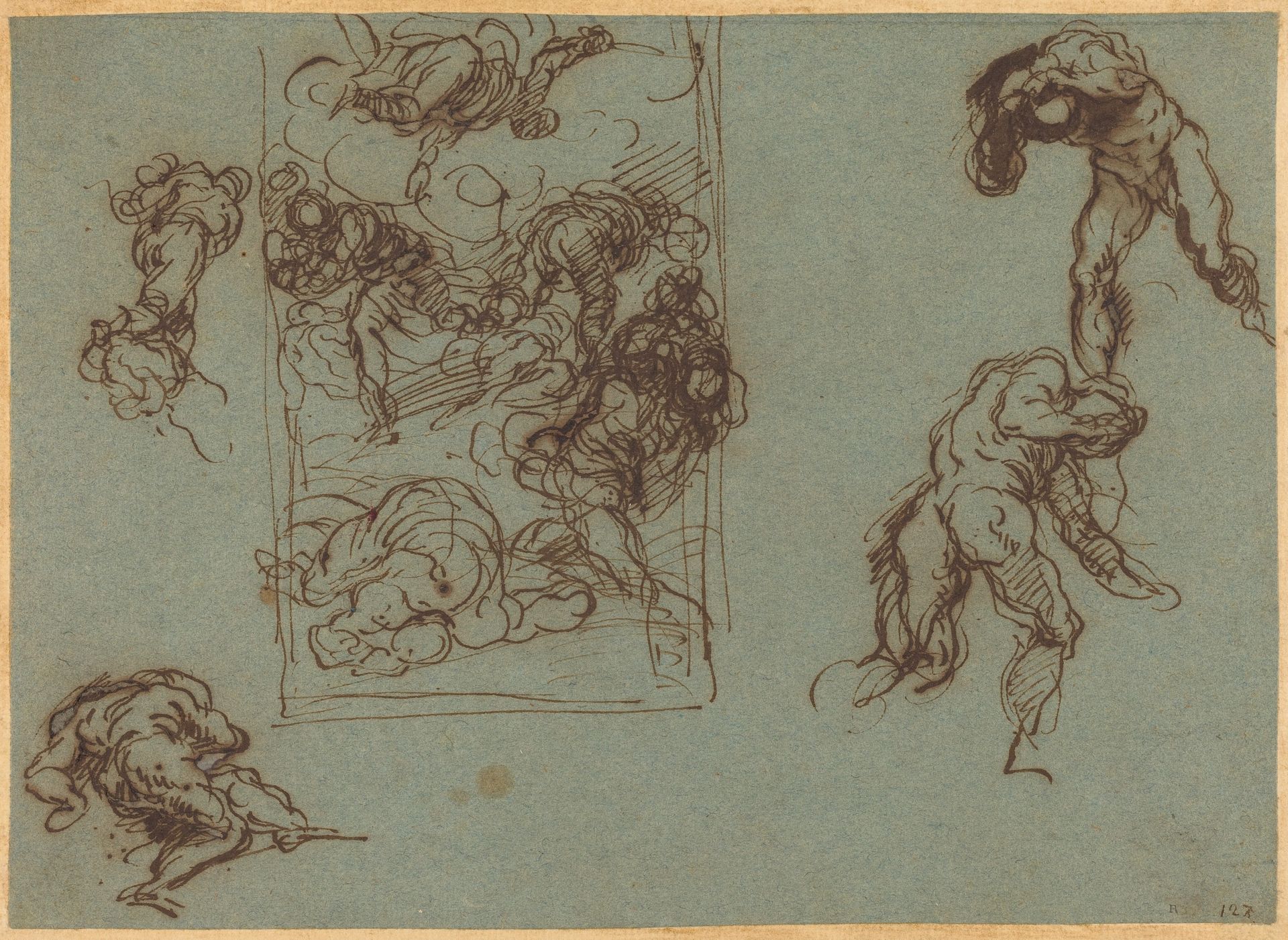Figure Studies by Palma il Giovane