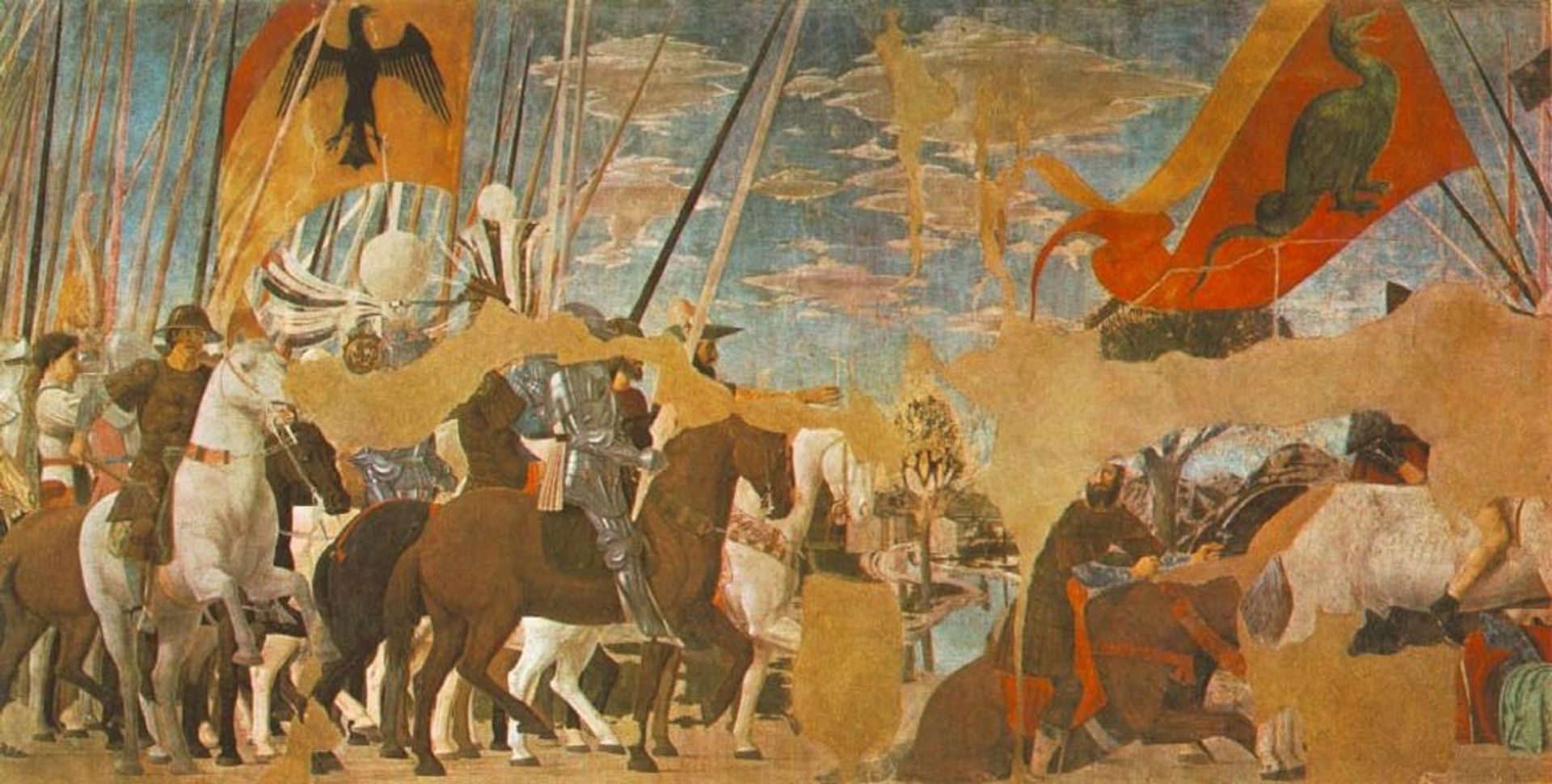 Battle Between Constantine And Maxentius by Piero della Francesca