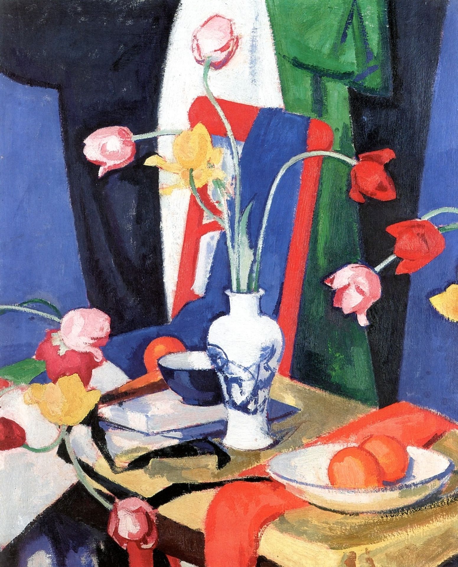 Still Life with Tulips by Samuel Peploe