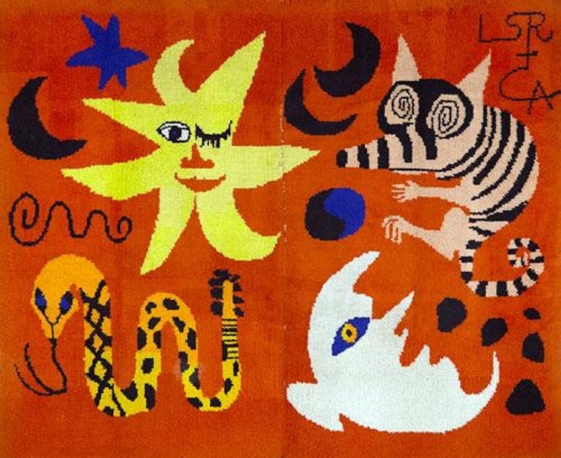 Hooked Rug by Alexander Calder