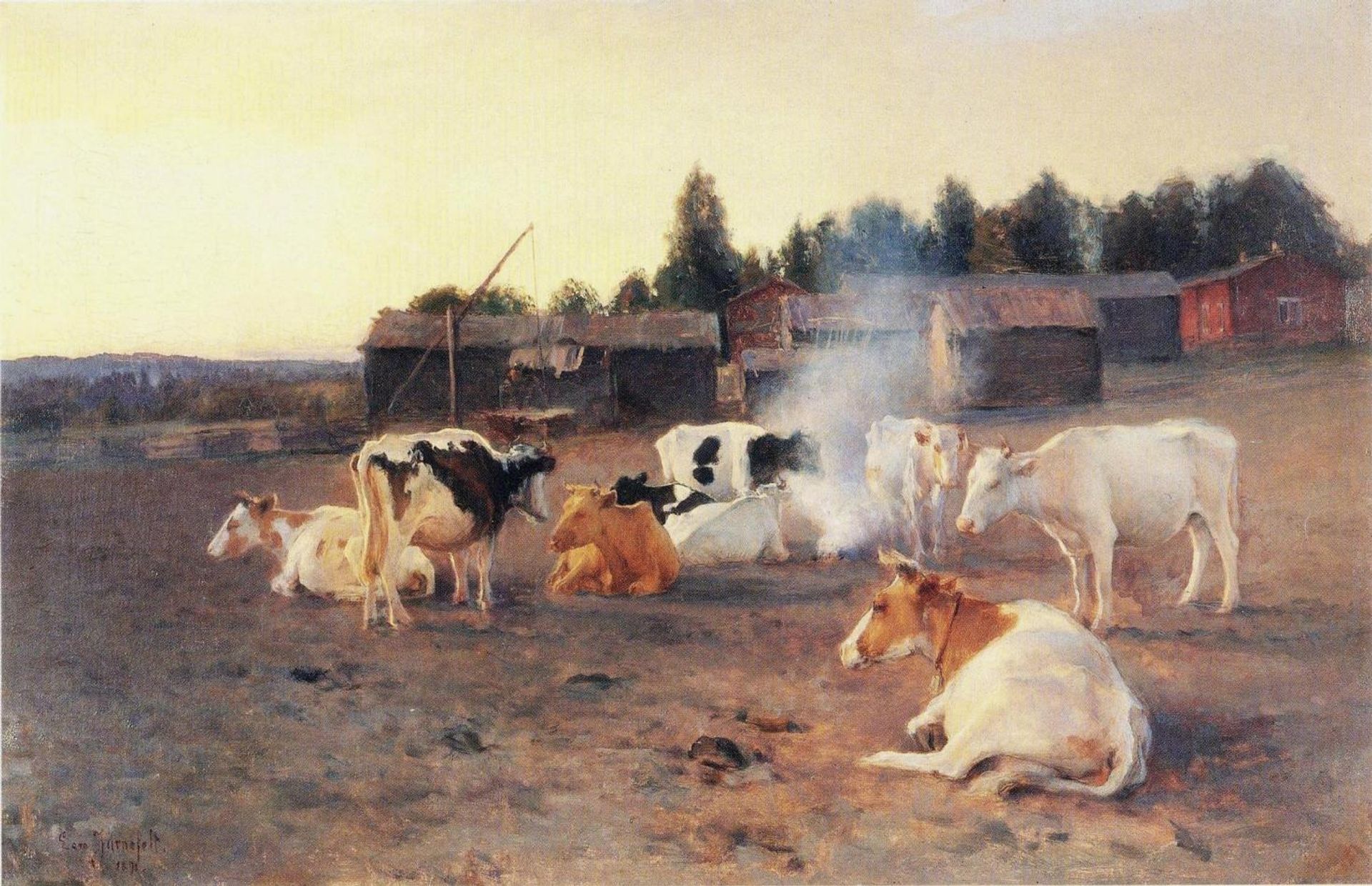 Lehmisavu by Eero Järnefelt