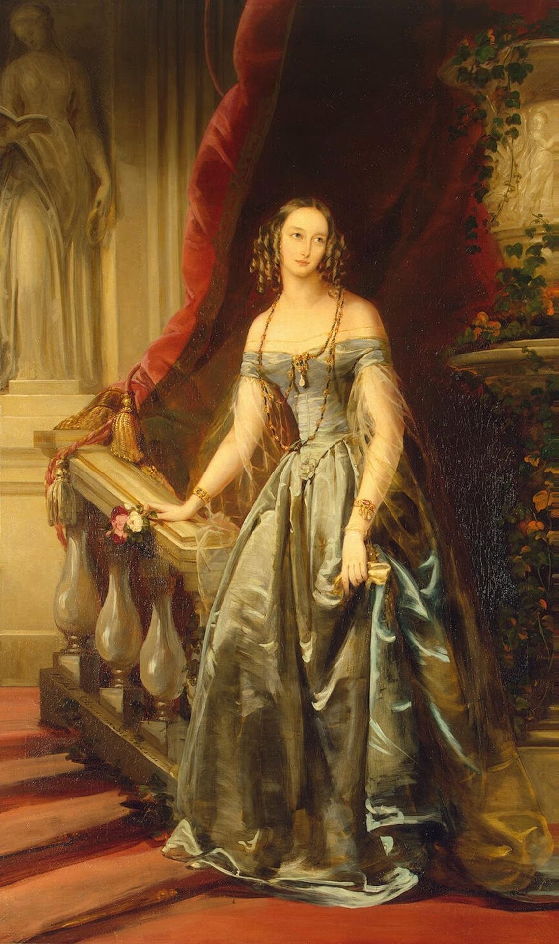 Portrait of Grand Duchess Olga Nikolaevna by Christina Robertson