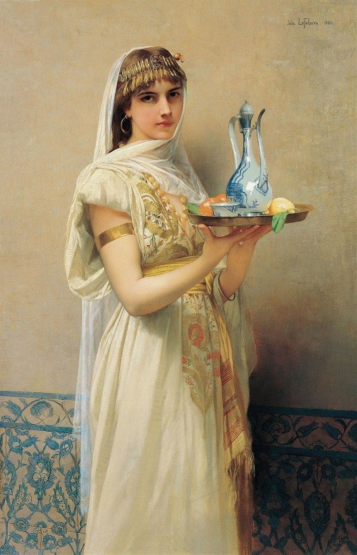Servant by Jules Joseph Lefebvre