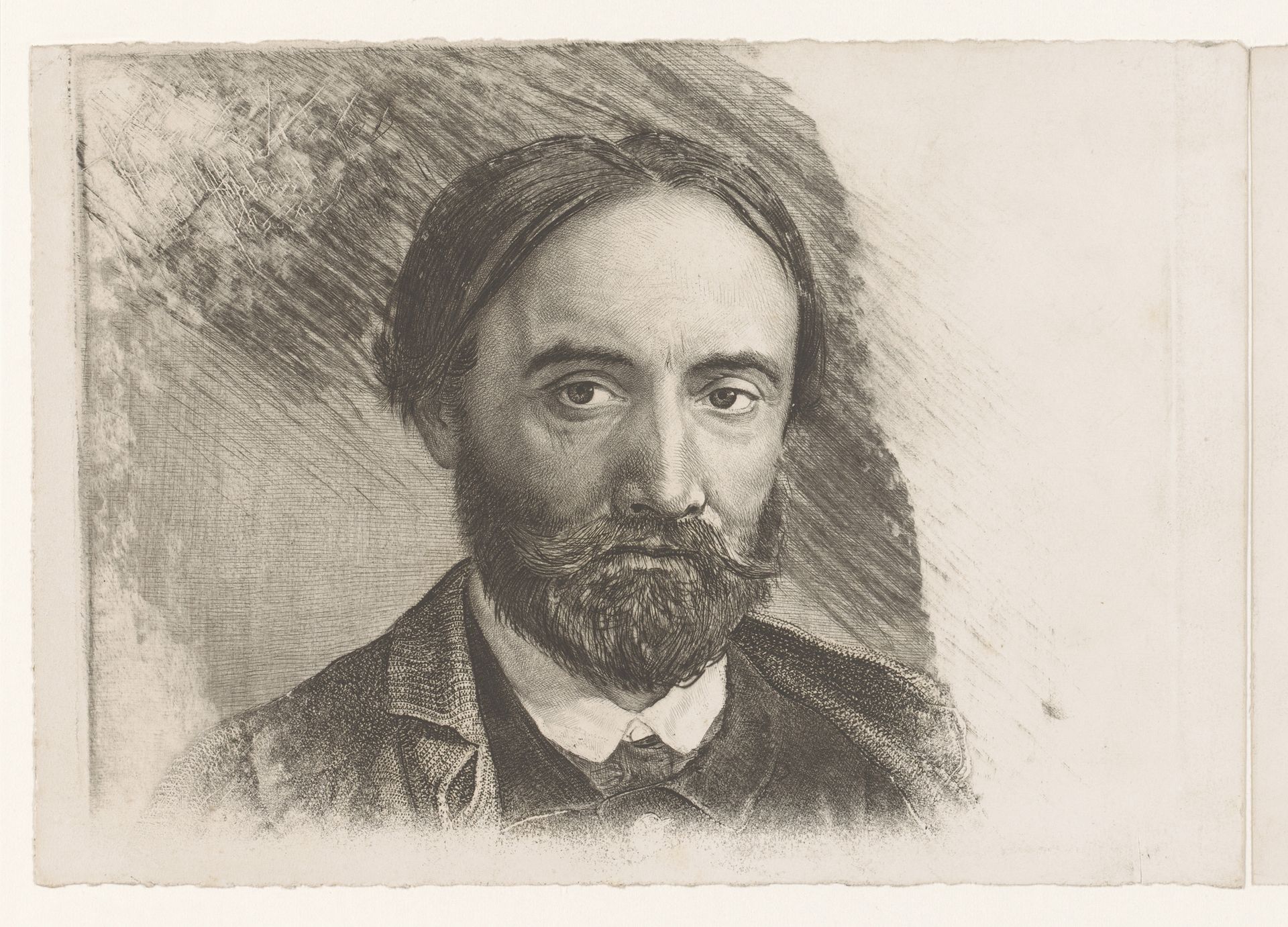 Zelfportret by Charles Verlat