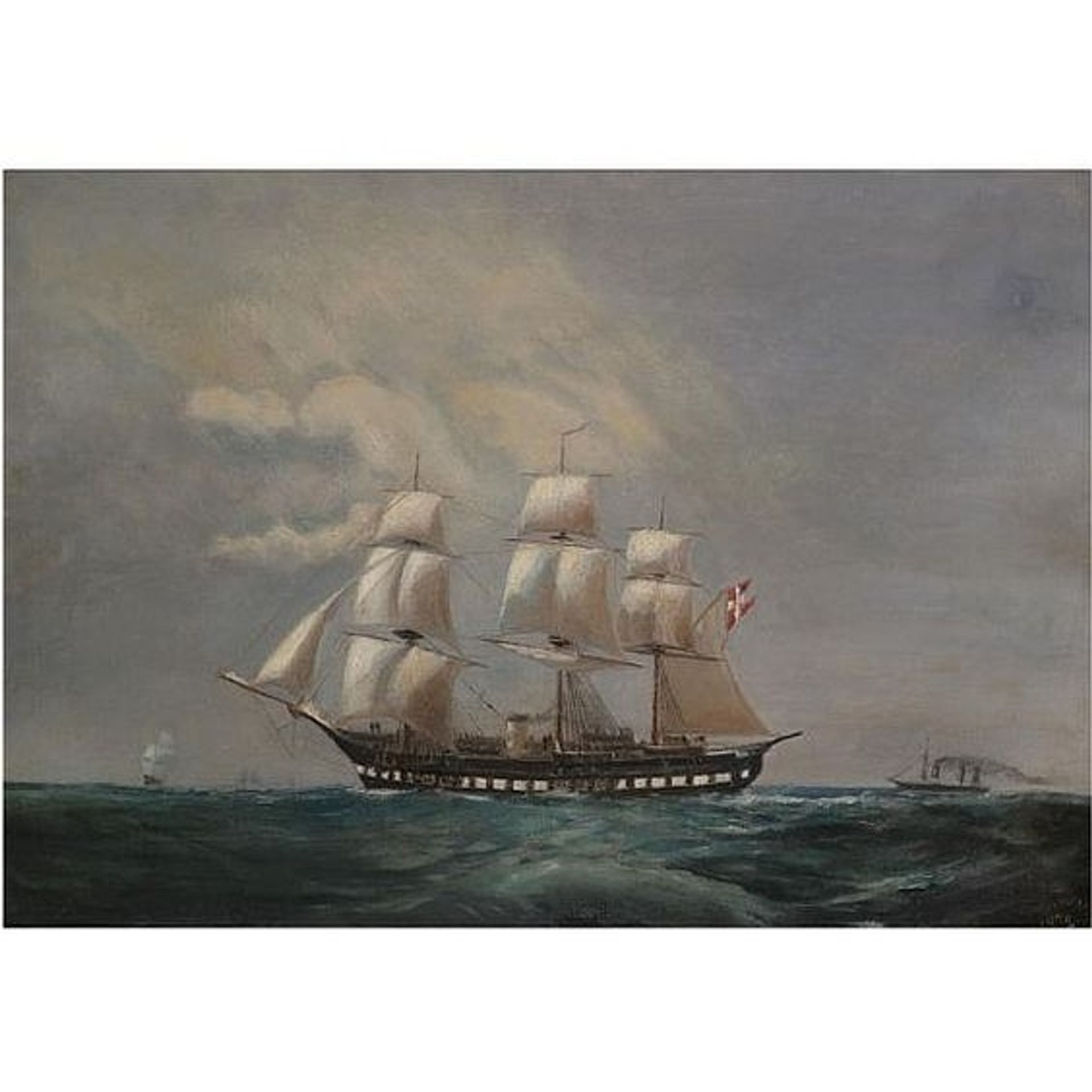The frigate "Sjelland" by Ioannis Altamouras