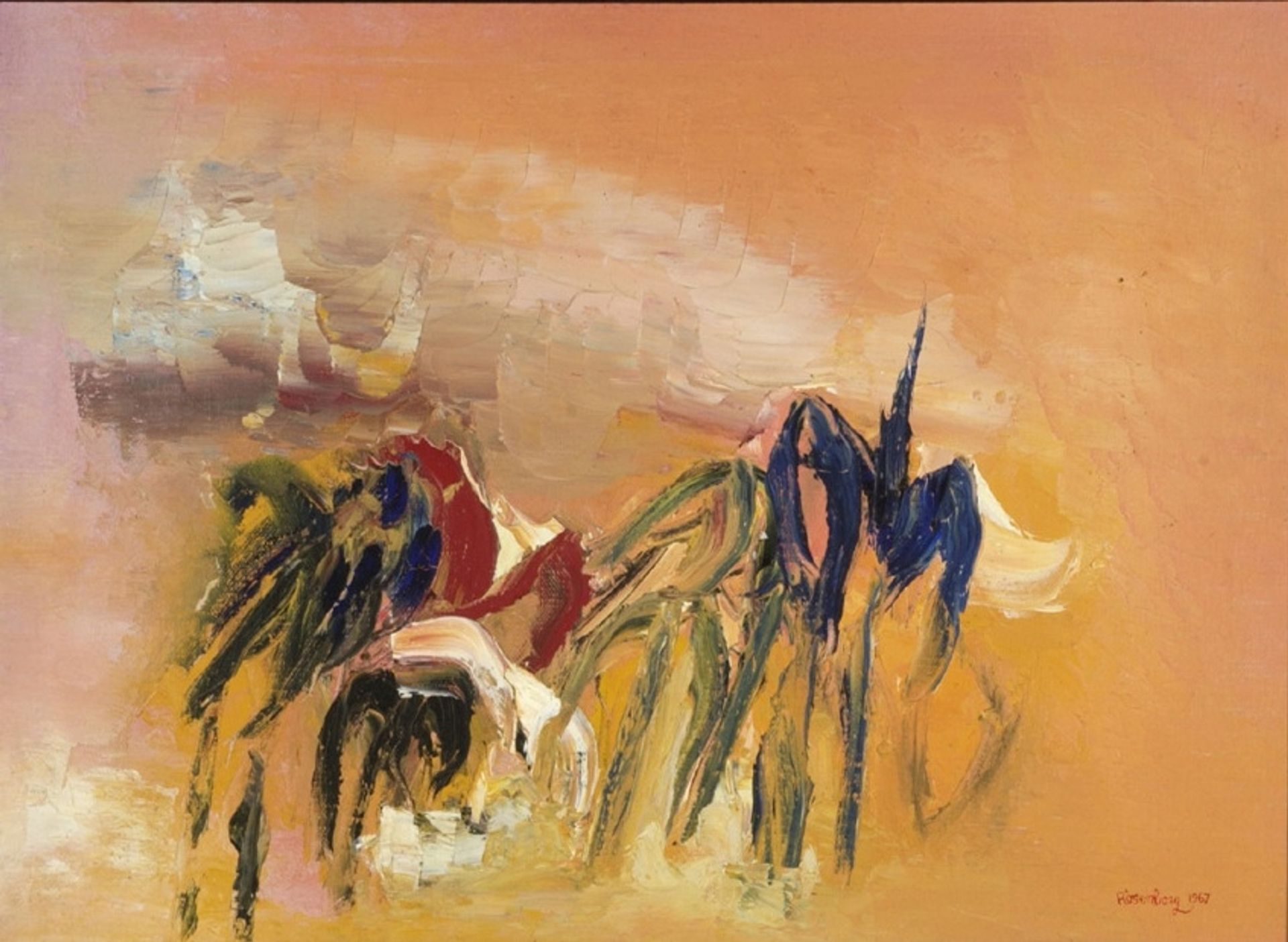 Landscape with Weeds, Spain by Ralph Rosenborg
