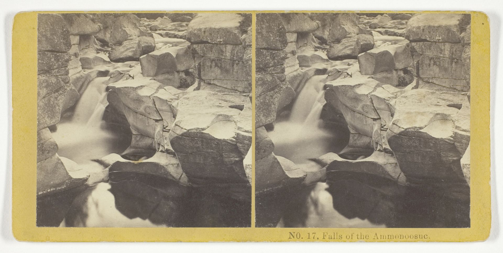 Falls of the Ammonoosuc by Kilburn Brothers