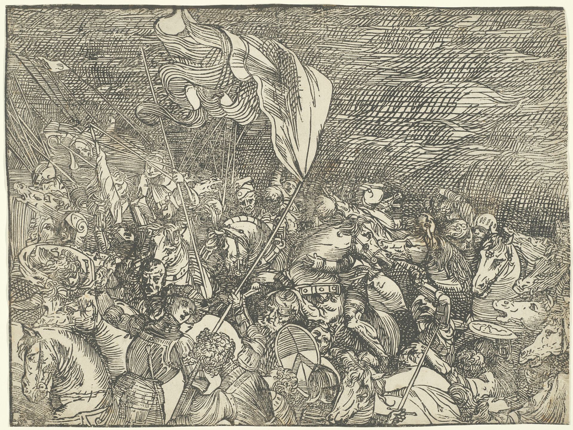 The Submersion of Pharaoh's Army in the Red Sea by Titian