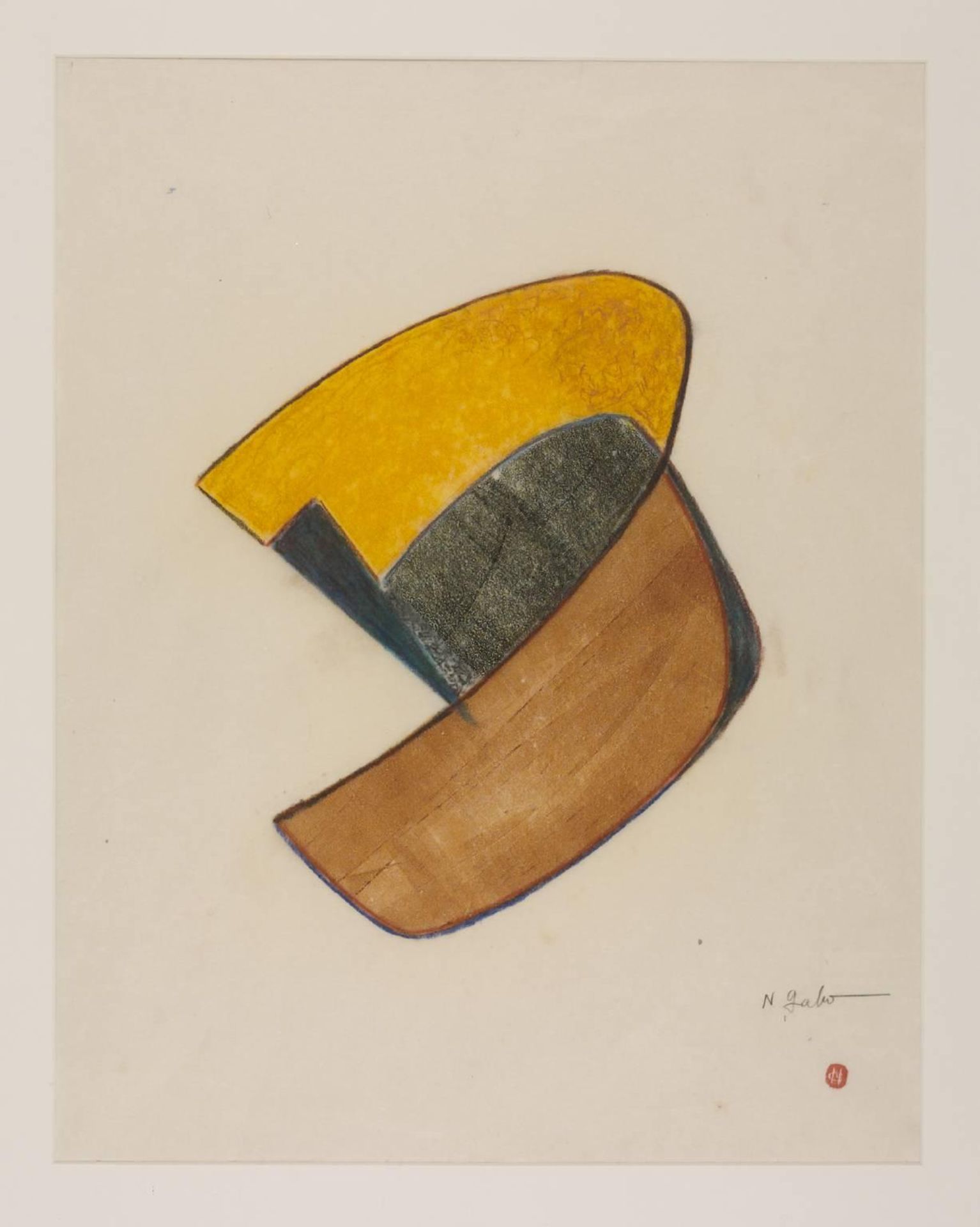 Cover Design for a Portfolio of Prints by Naum Gabo