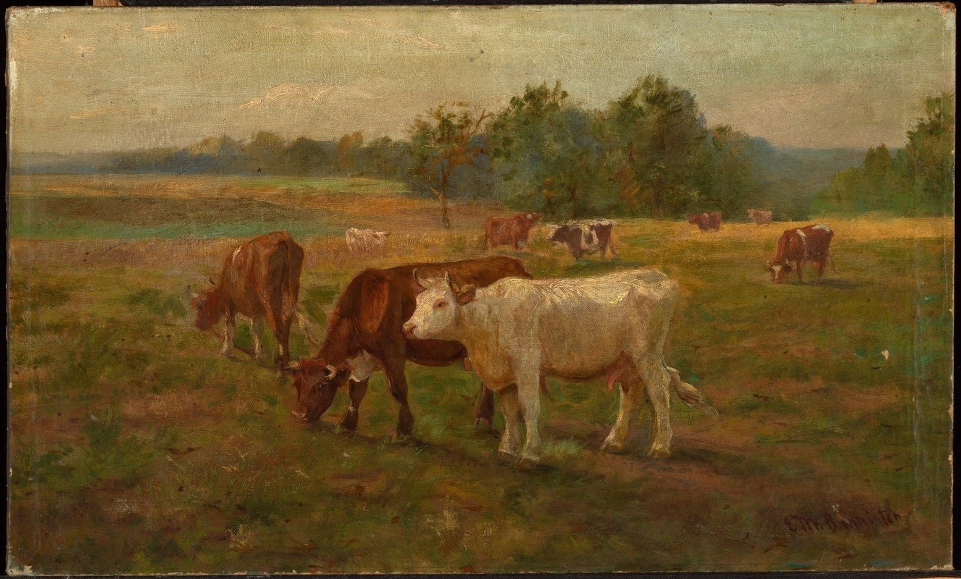 Cows by Edward Mitchell Bannister