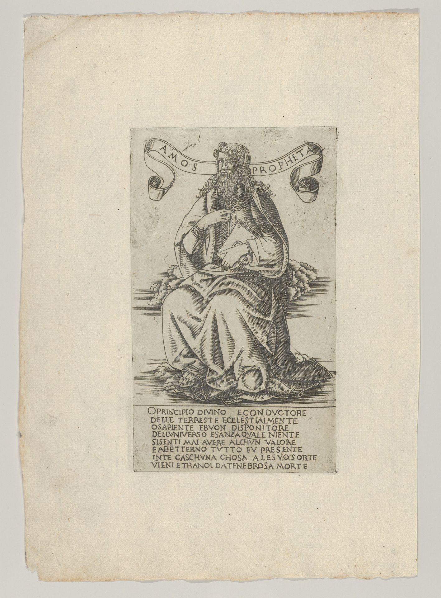 The Prophet Amos, from Prophets and Sibyls by Francesco Rosselli