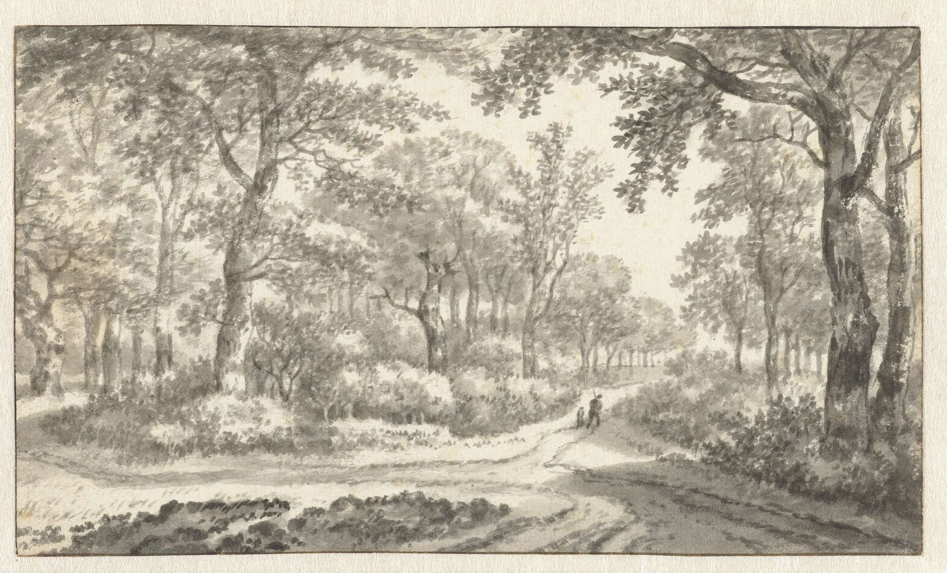 De driesprong by Adriaen Hendriksz. Verboom