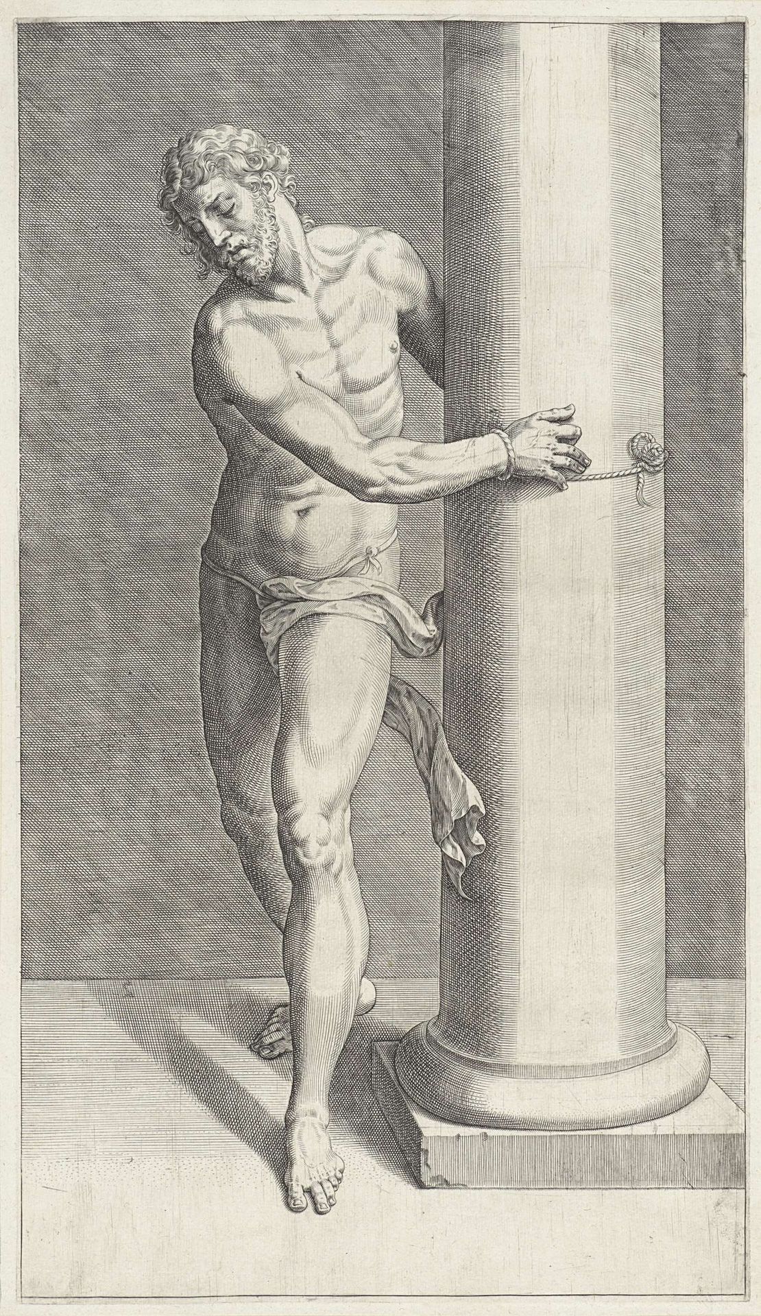 Christus aan de geselzuil by Anonymous