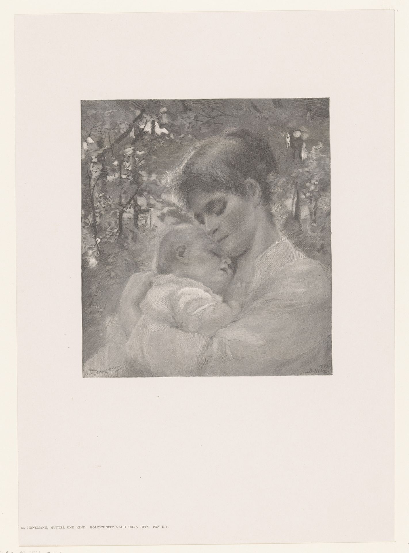 Mutter und Kind by Martin Hönemann