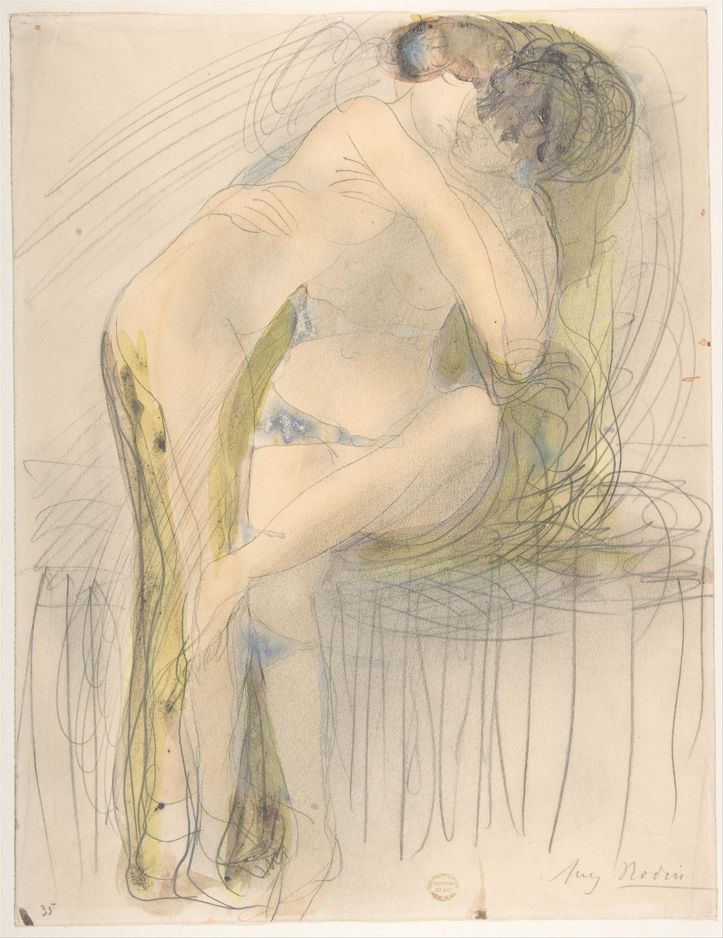 The Embrace by Auguste Rodin