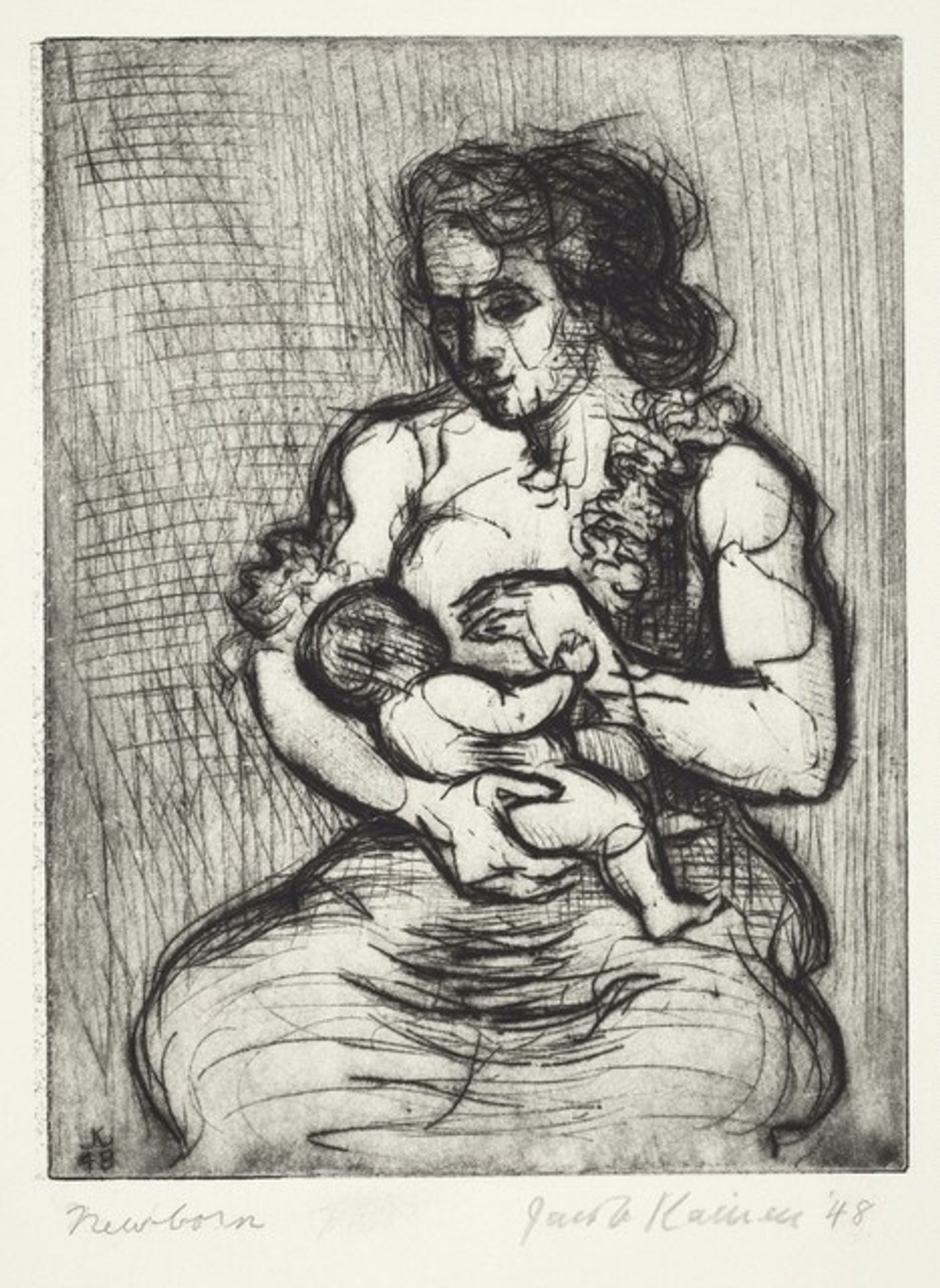 Newborn by Jacob Kainen
